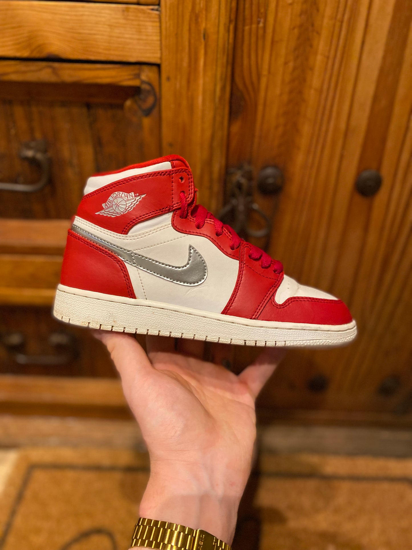 JORDAN 1 HIGH ‘SILVER MEDAL’ - UK 4