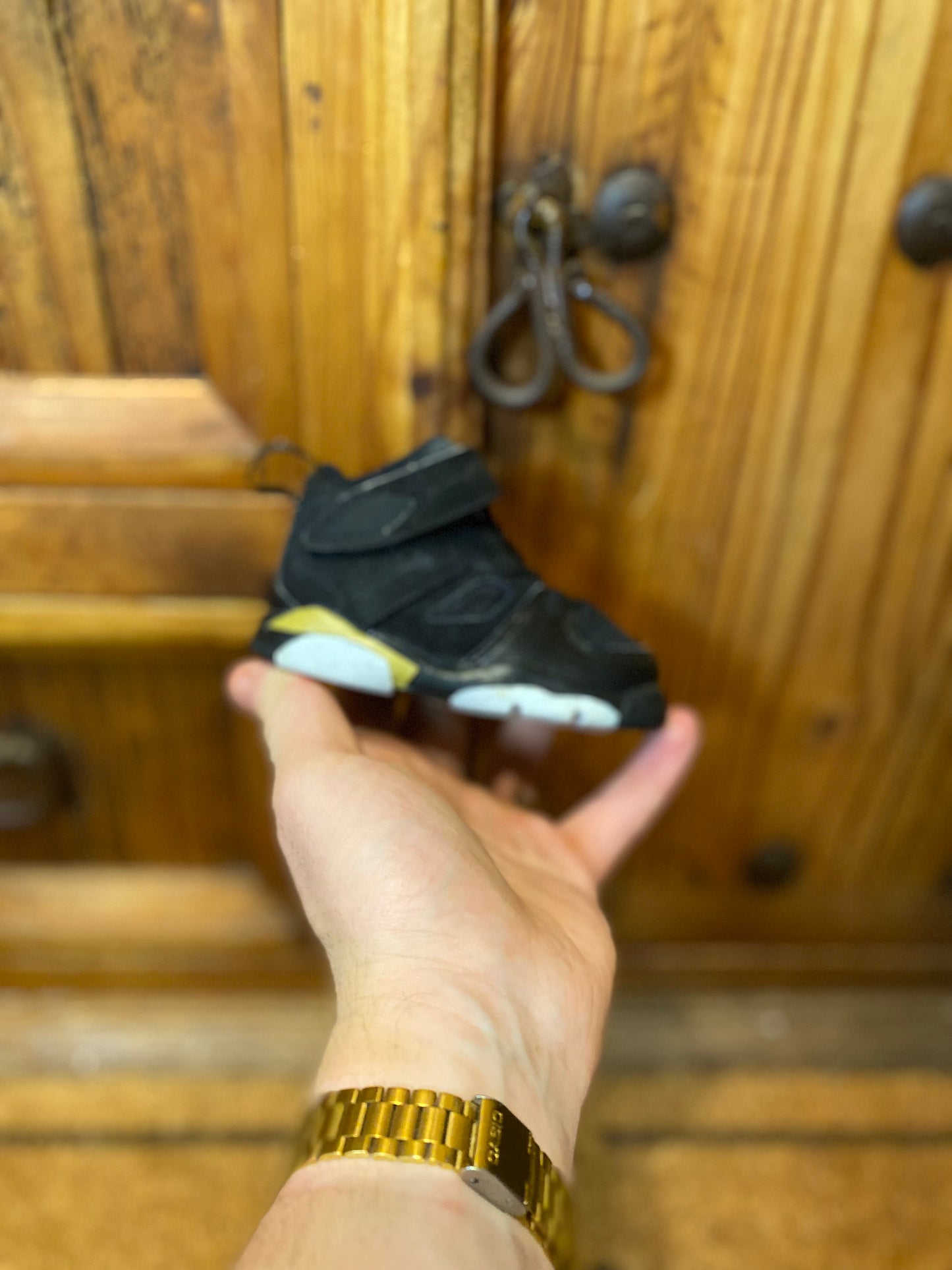 JORDAN FLIGHT 91’ ‘BLACK METALLIC GOLD’ - UK 3.5 TD