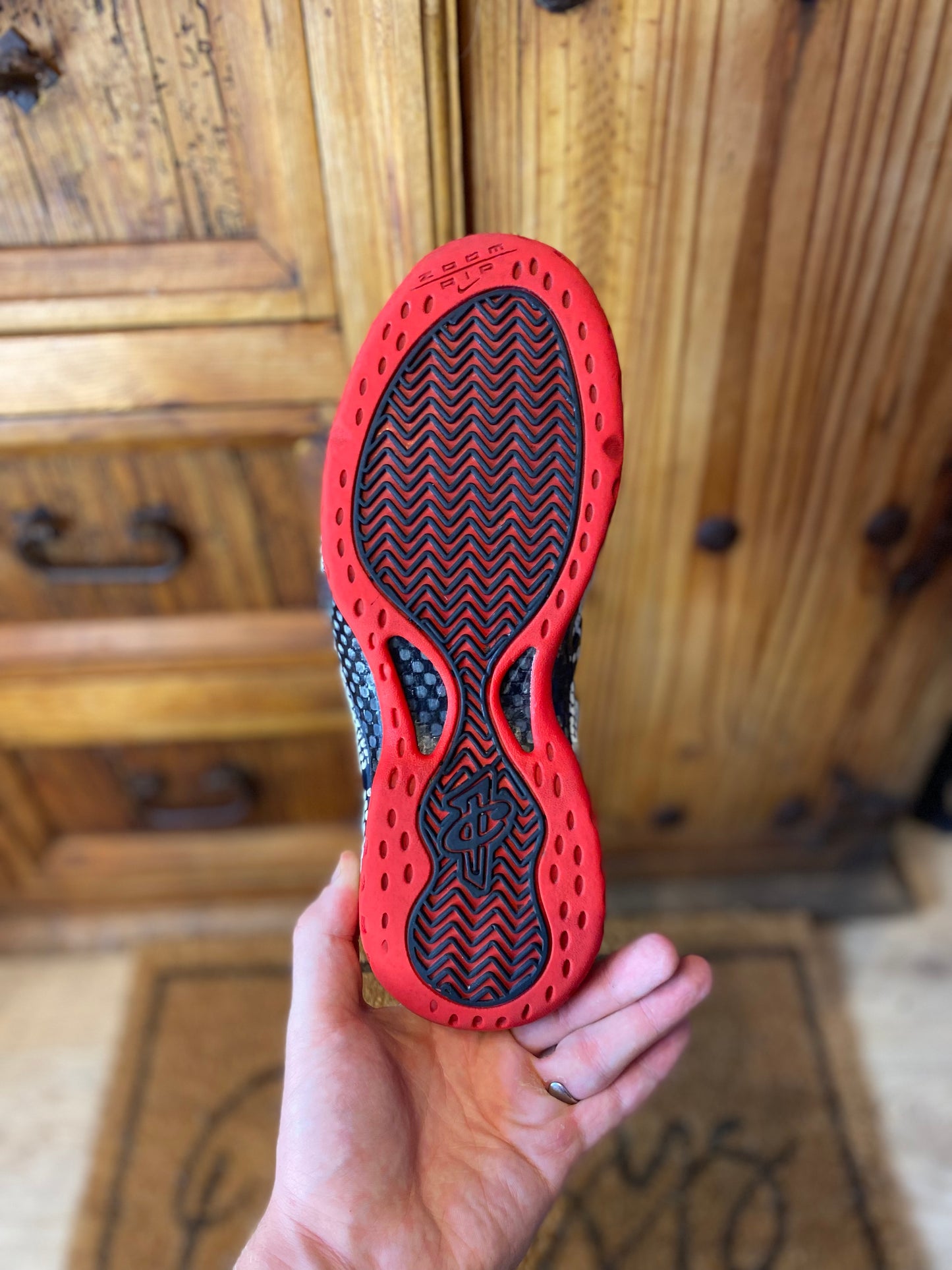 NIKE AIR FOAMPOSITE ‘ALBINO SNAKESKIN’ - UK 9