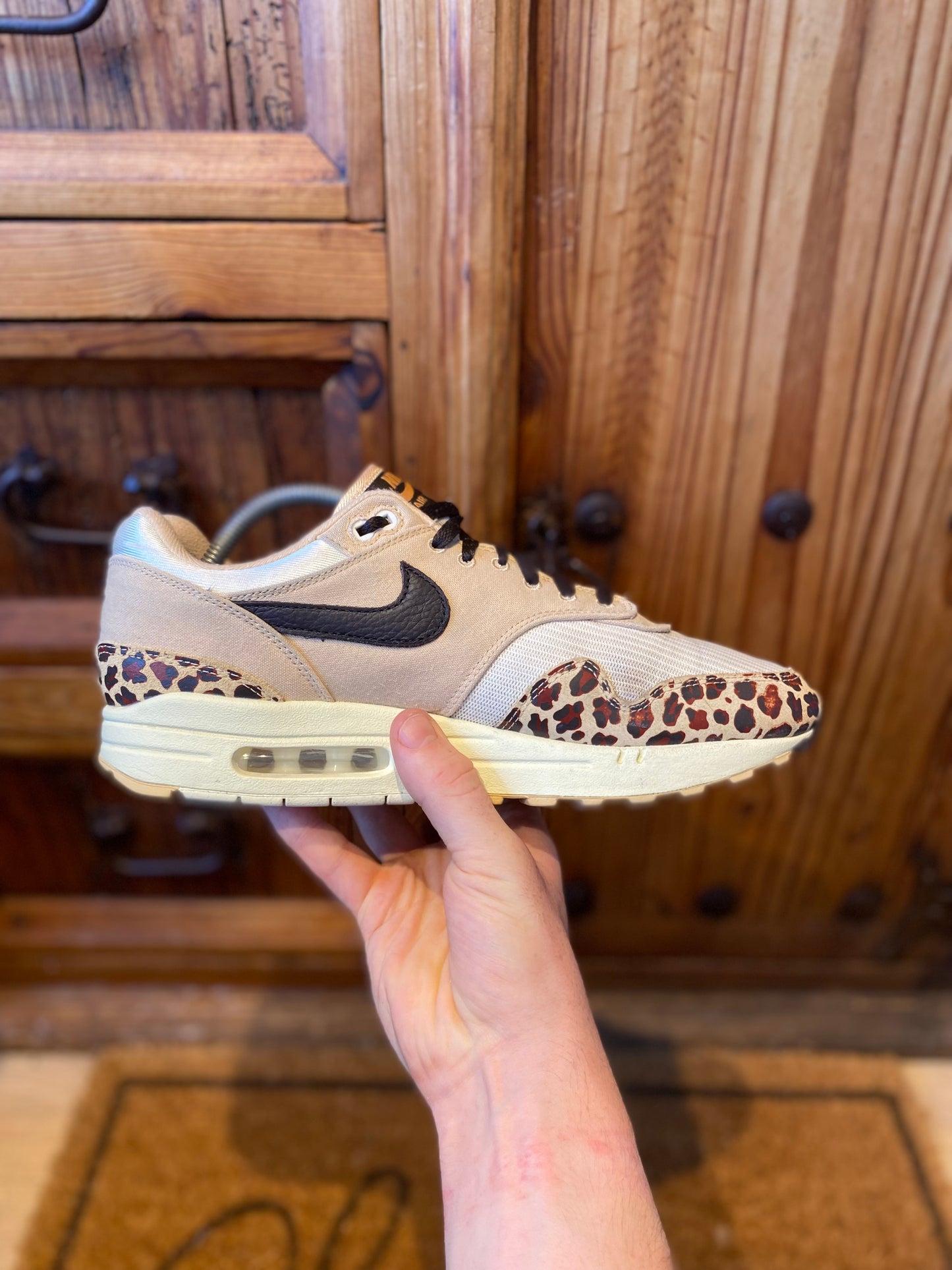 NIKE AIR MAX 1 ‘87 ‘SESAME LEOPARD’ - UK 9.5