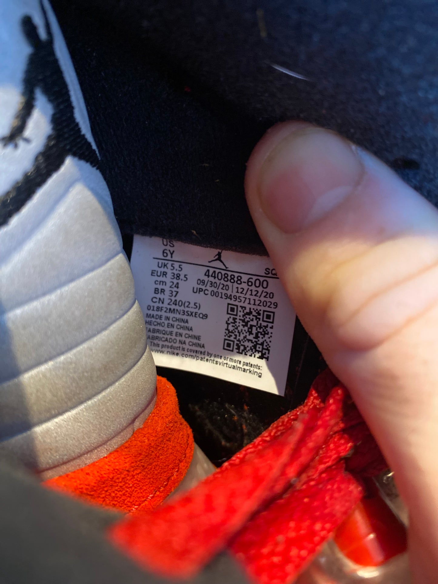 JORDAN 5 ‘RAGING BULL’ - UK 5.5