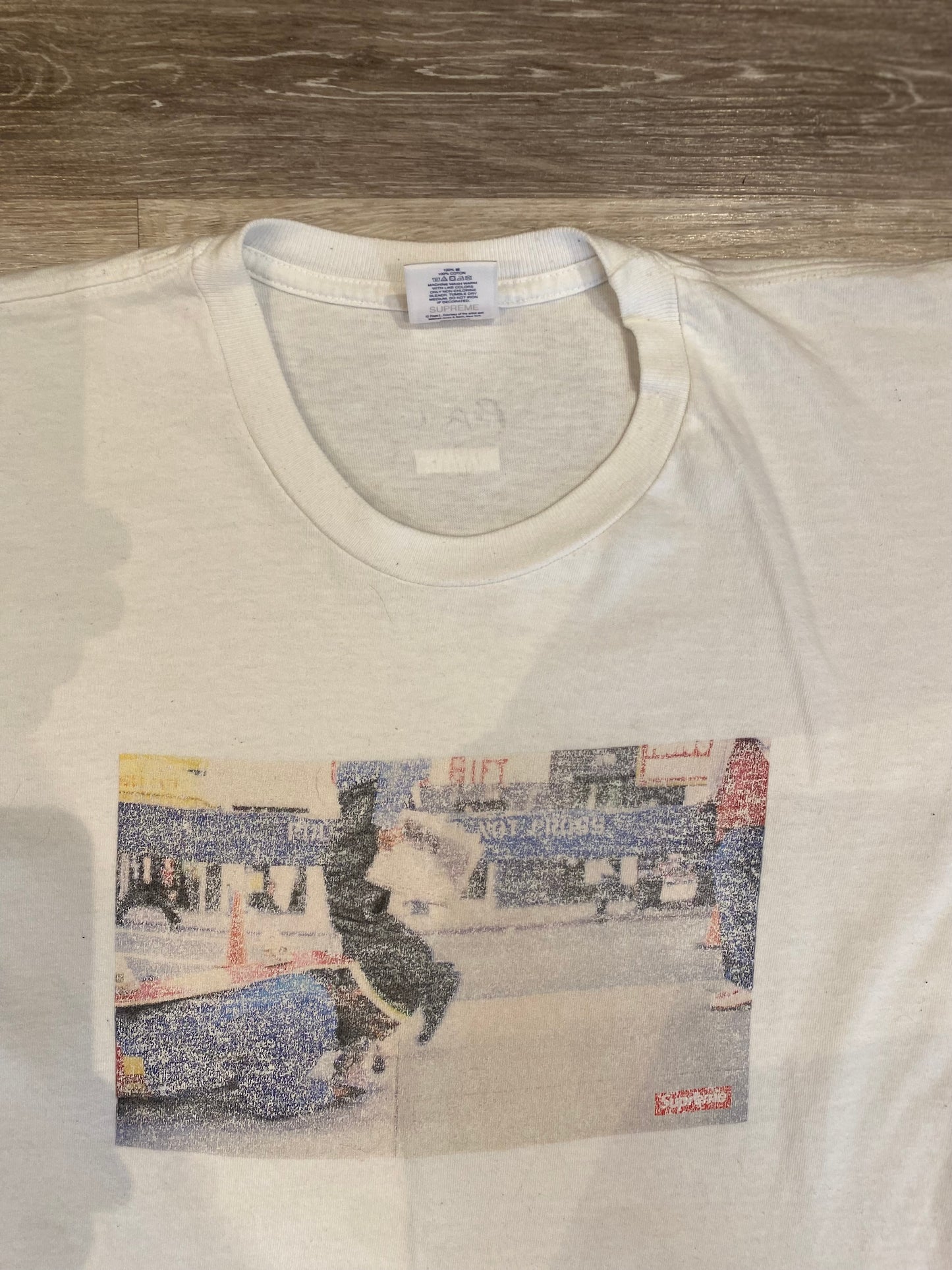 SUPREME POPE.L TRAINING CRAWL TEE