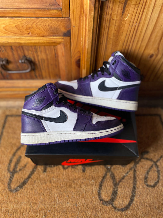 JORDAN 1 HIGH ‘COURT PURPLE WHITE’ - UK 4