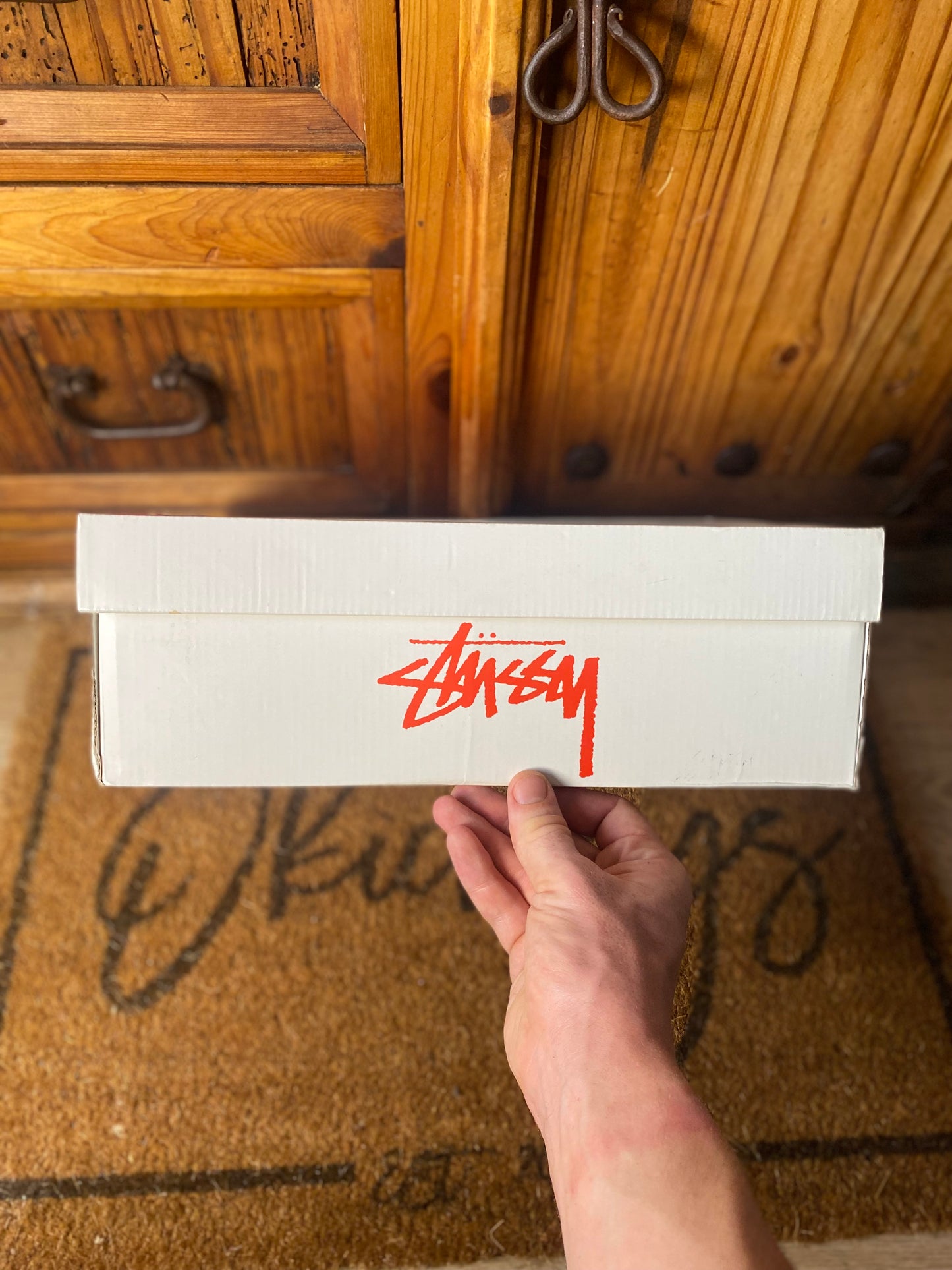 NIKE X STÜSSY AIR FORCE 1 MID ‘FOSSIL’ - UK 9.5