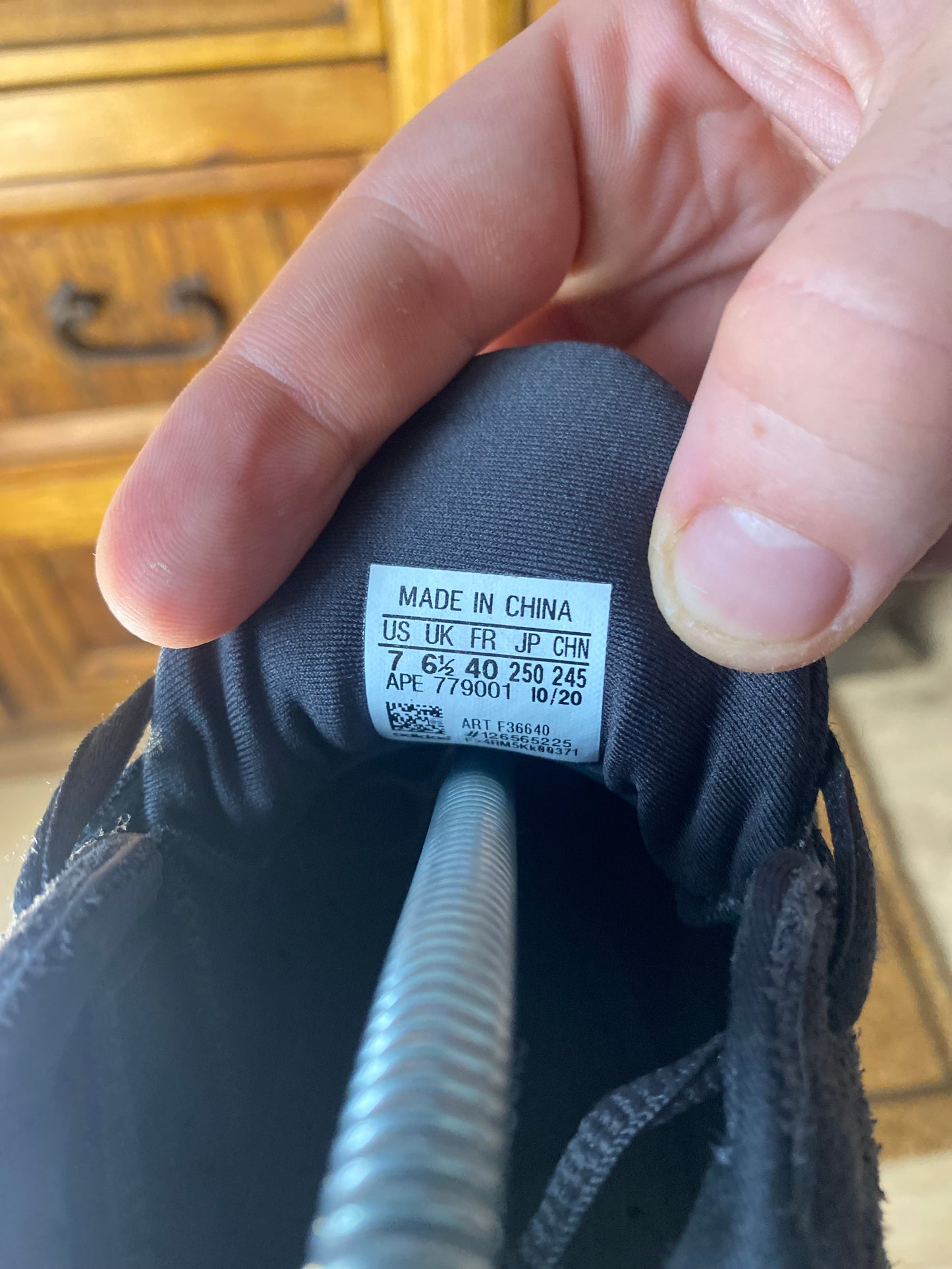 YEEZY 500 ‘UTILITY BLACK’ - UK 6.5