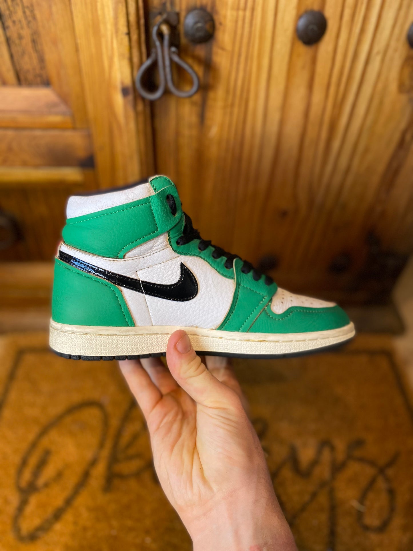 JORDAN 1 HIGH ‘LUCKY GREEN’ - UK 3.5