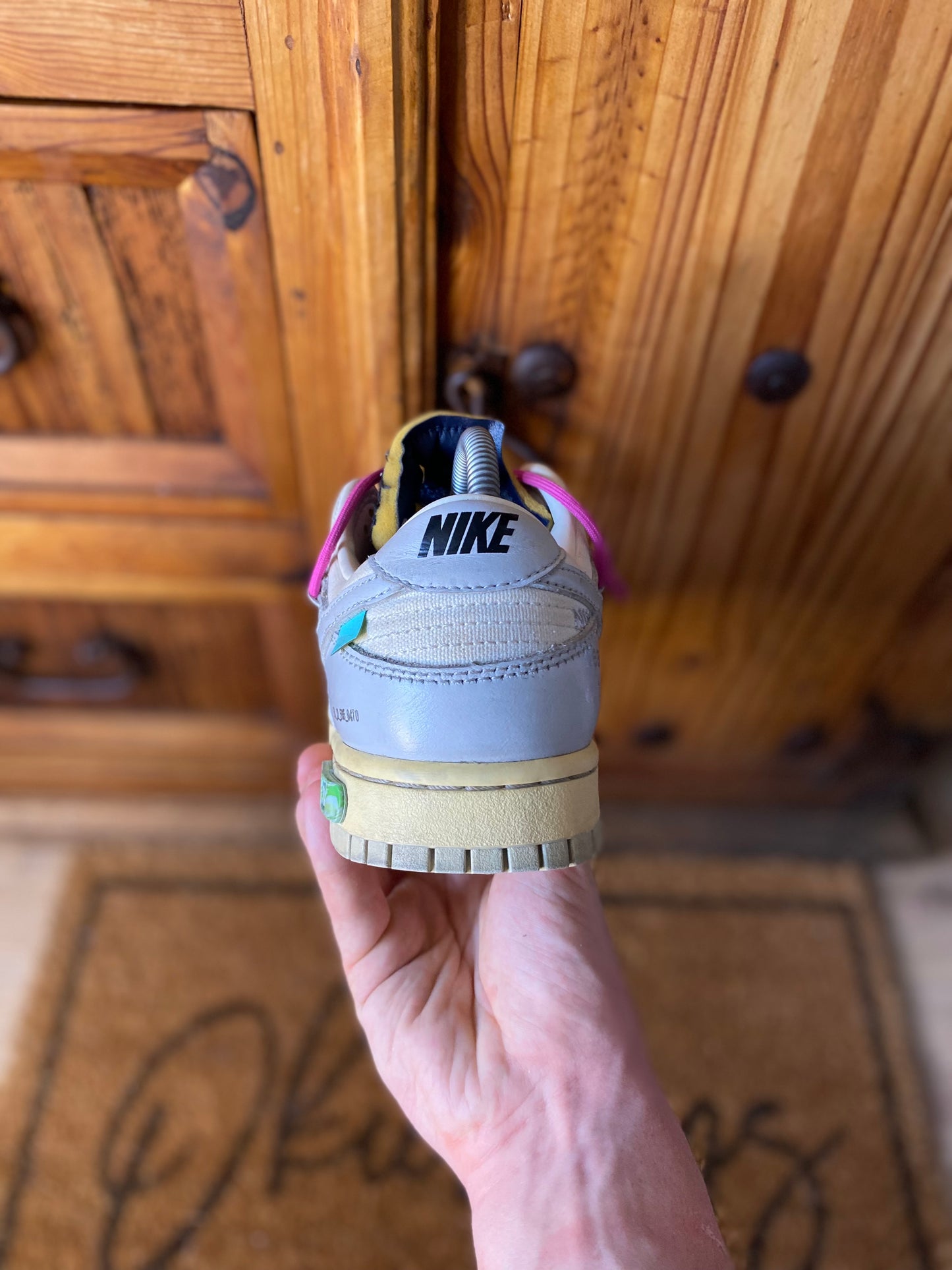 NIKE X OFF WHITE DUNK LOW ‘LOT 30’ - UK 6.5