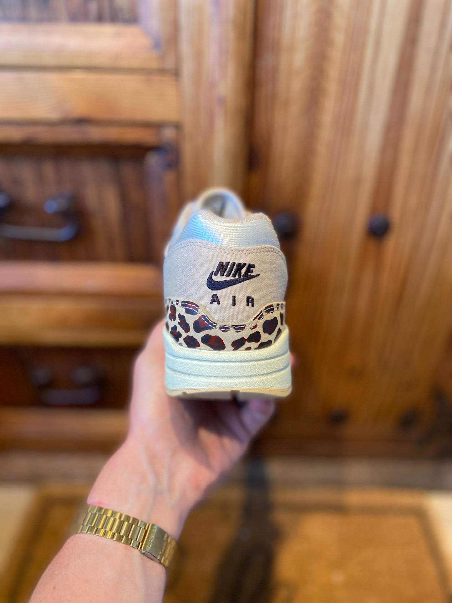 NIKE AIR MAX 1 ‘87 ‘SESAME LEOPARD’ - UK 9.5