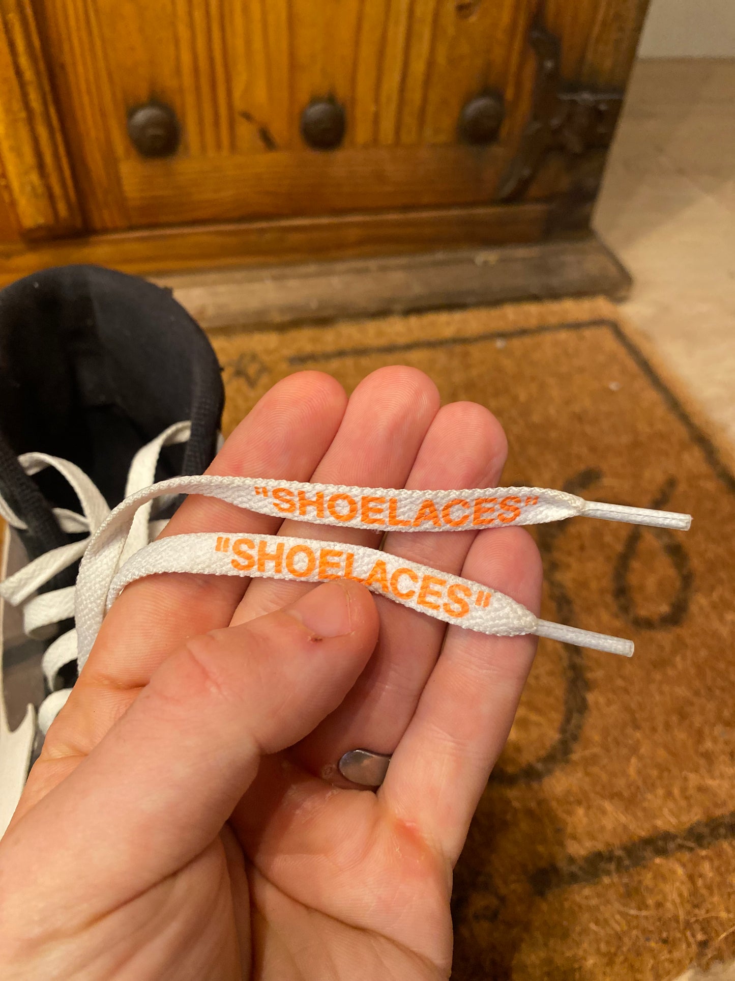 NIKE X OFF WHITE BLAZER MID ‘GRIM REAPER’ - UK 12