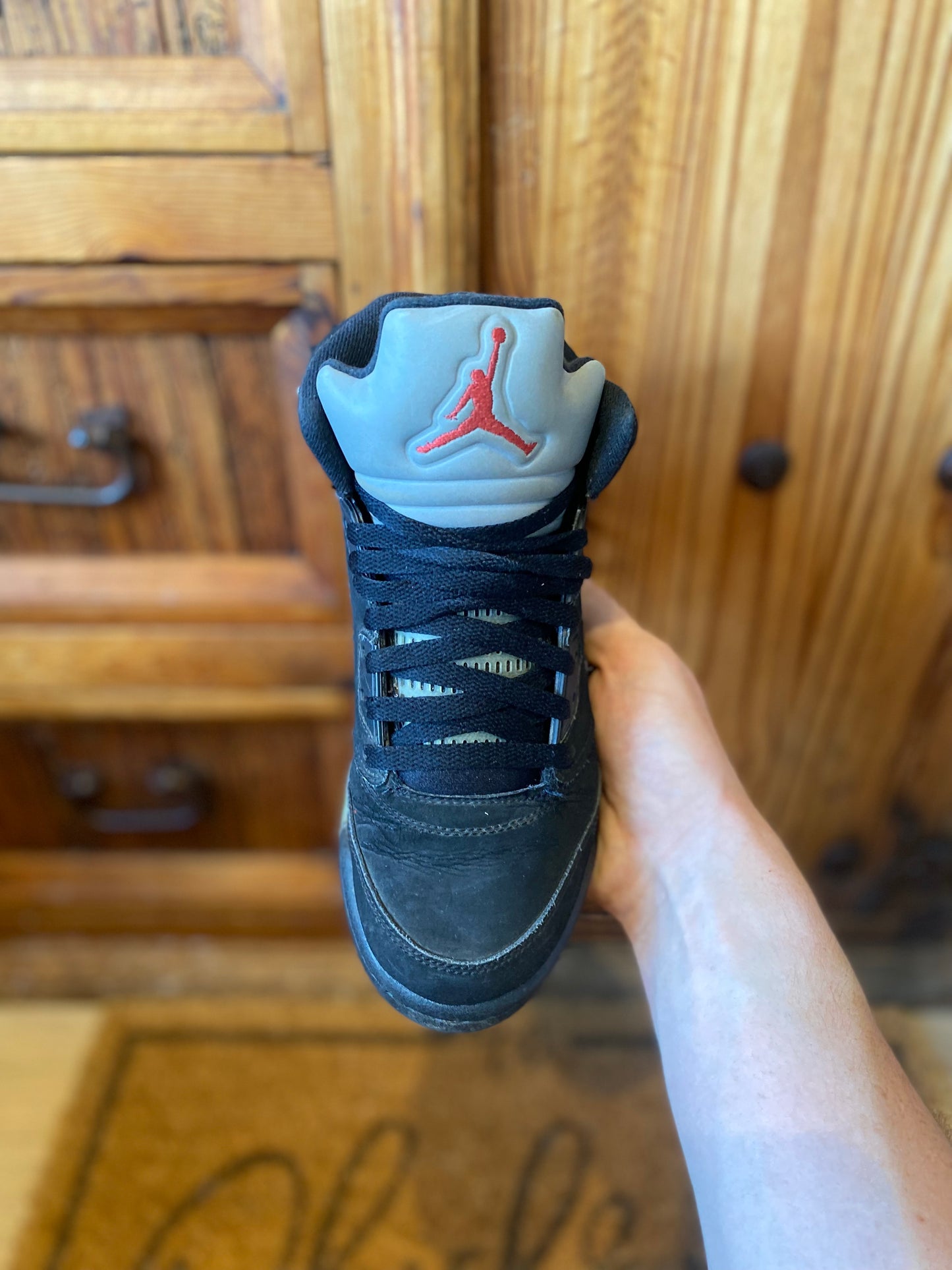 JORDAN 5 ‘BLACK METALLIC’ - UK 6