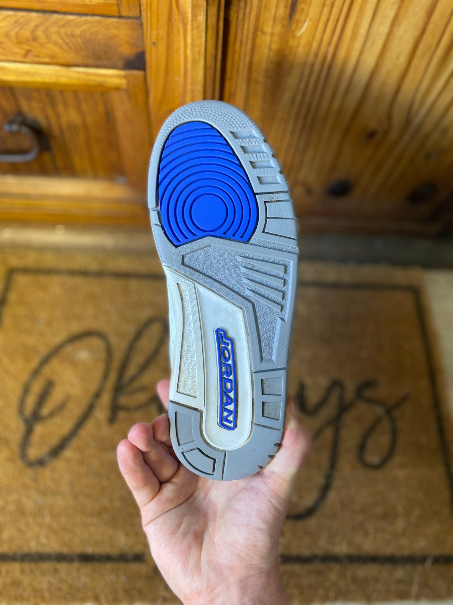 JORDAN 3 ‘RACER BLUE’ - UK 6.5