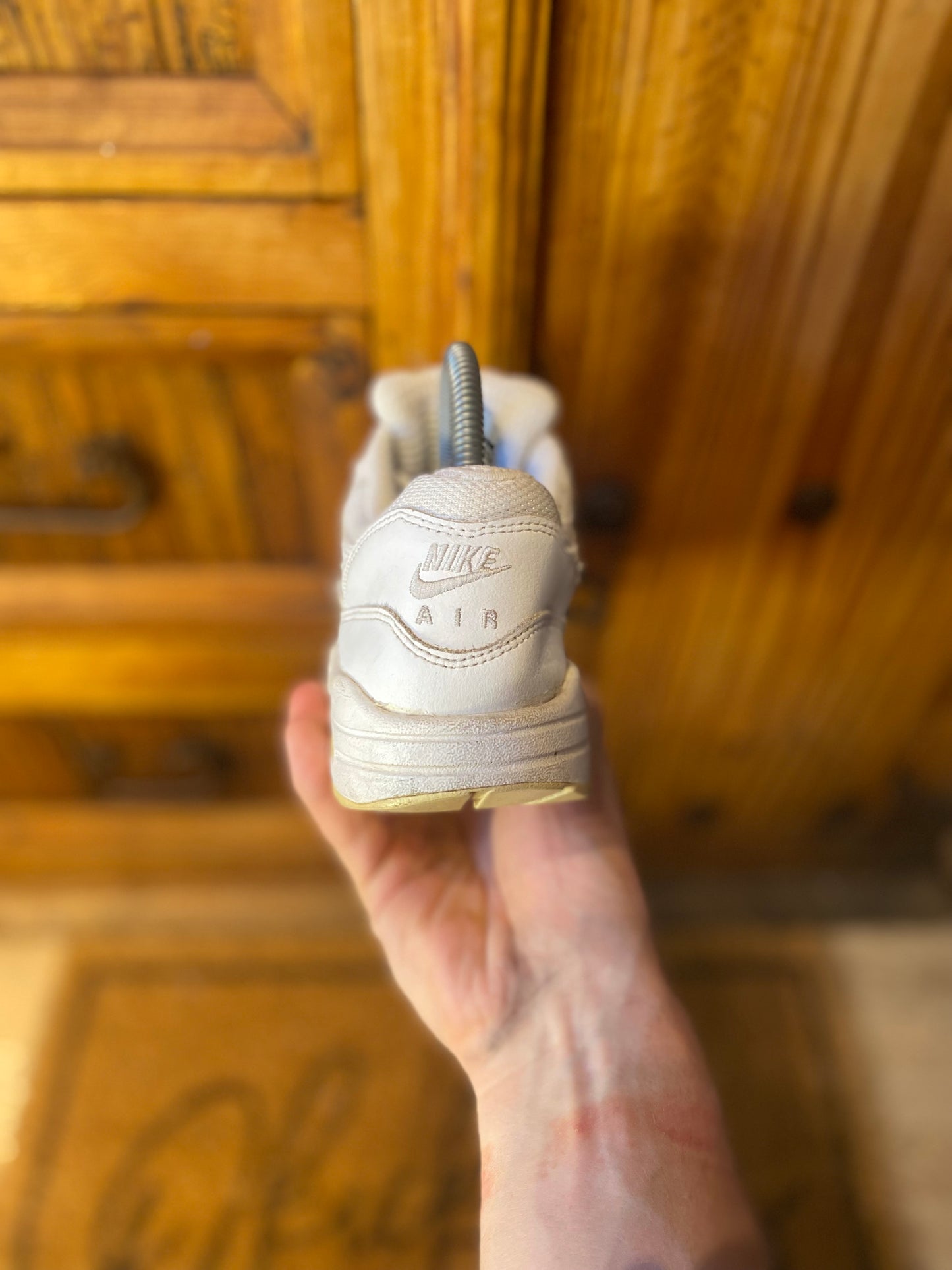 NIKE AIR MAX 1 ‘ALL WHITE’ - UK 5.5