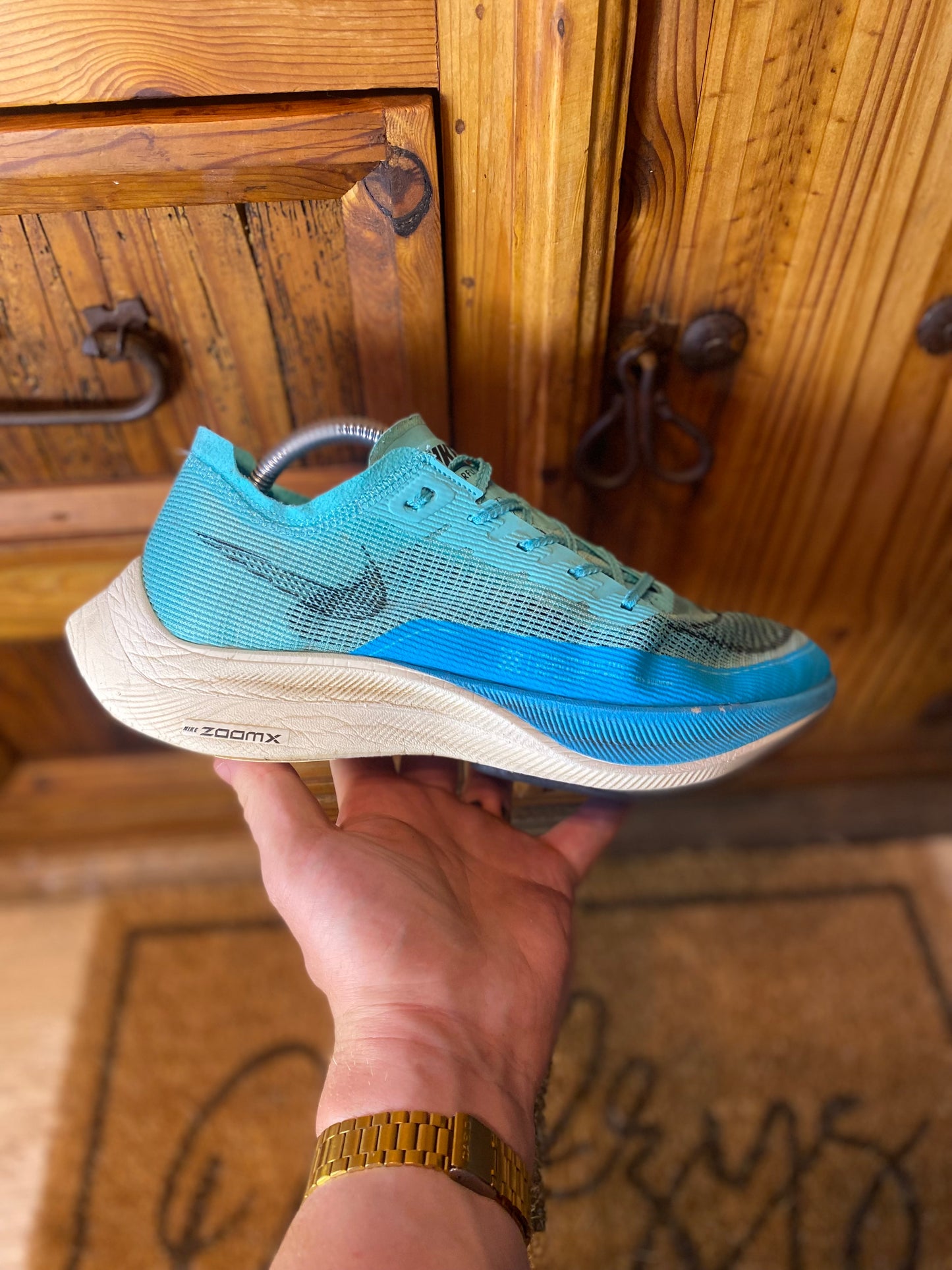 NIKE VAPORFLY 2 ‘AURORA GREEN’ - UK 8.5
