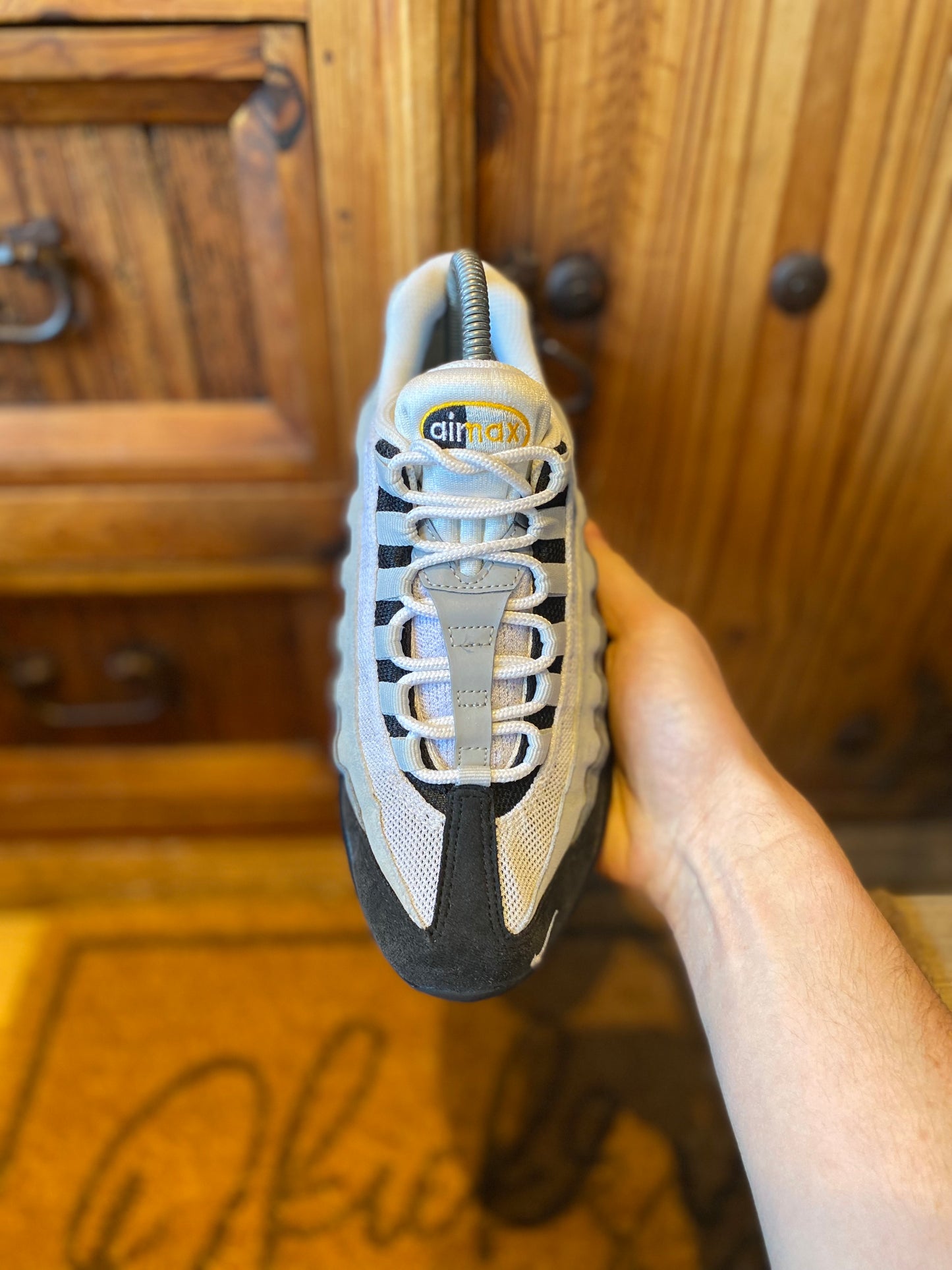 NIKE AIR MAX 95 ‘BLACK LASER ORANGE’ - UK 5