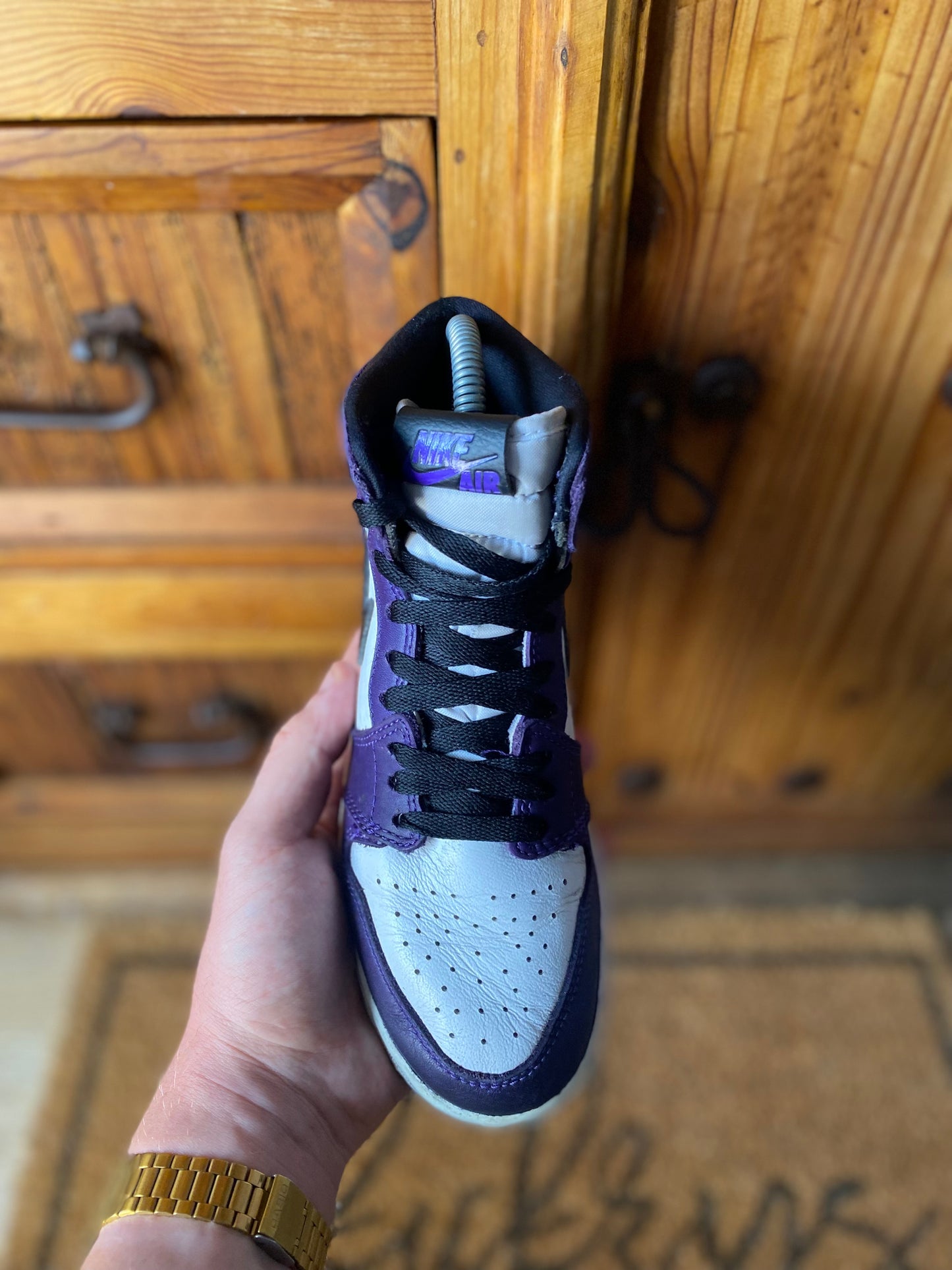 JORDAN 1 HIGH ‘COURT PURPLE WHITE’ - UK 4
