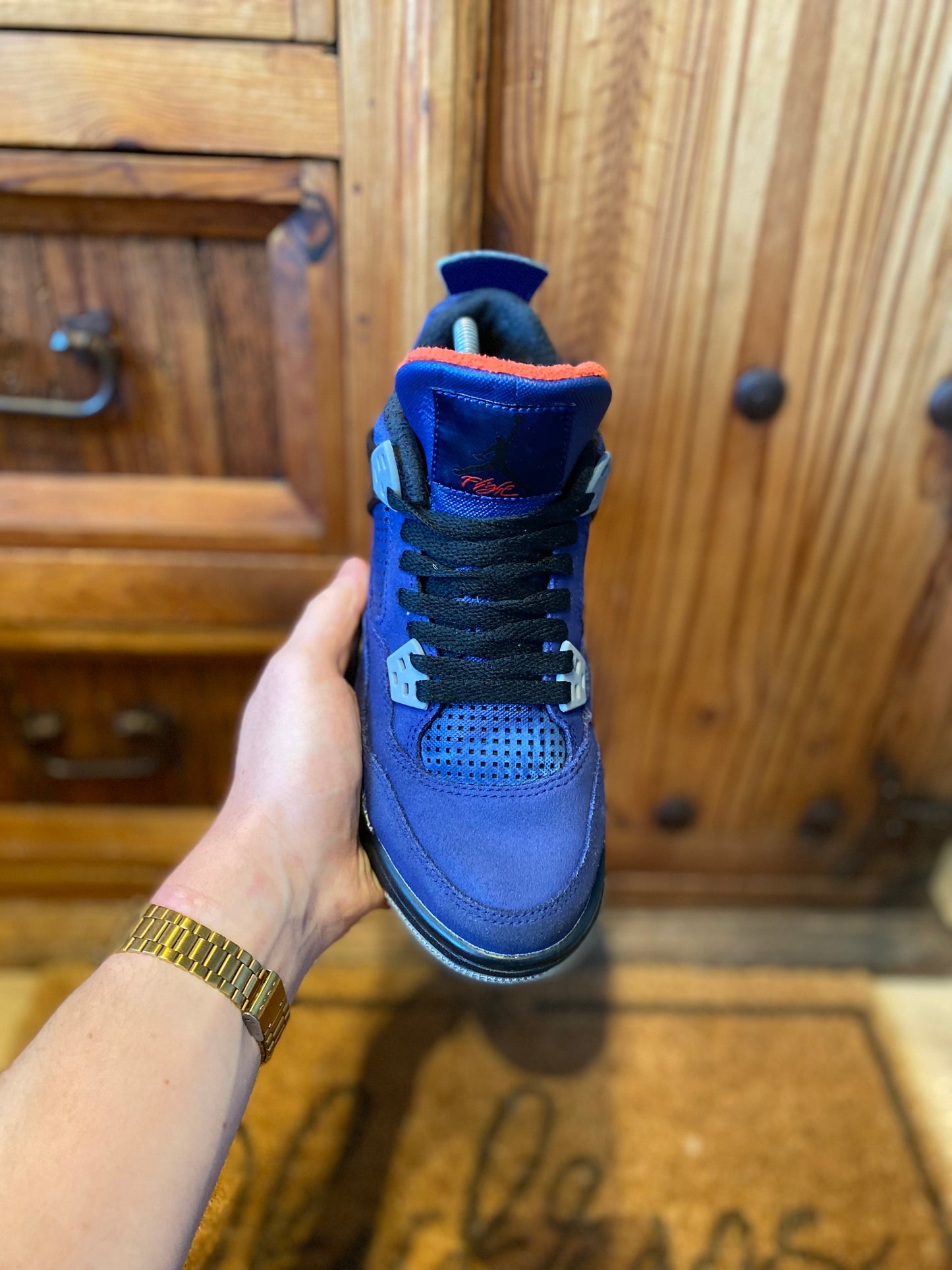 JORDAN 4 ‘WINTERIZED LOYAL BLUE’ - UK 5.5