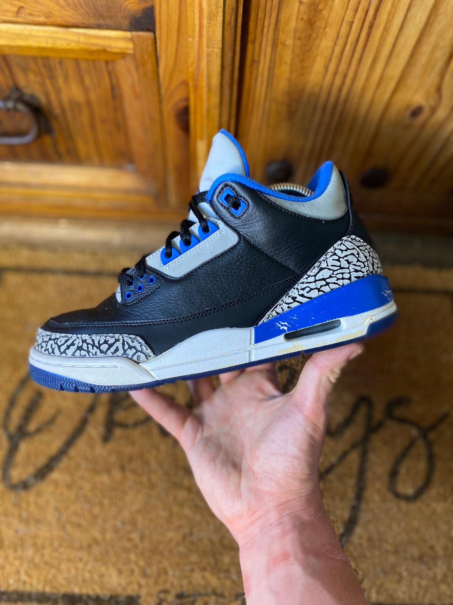 JORDAN 3 ‘SPORT BLUE’ - UK 7