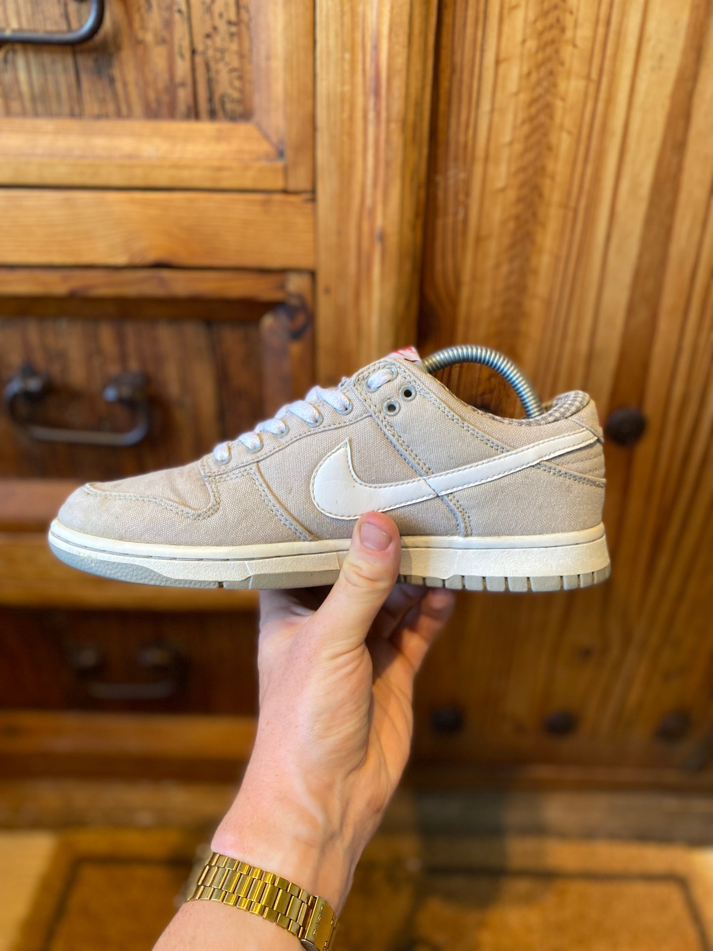NIKE DUNK LOW ‘MEDIUM GREY’ 2009 *RARE* - UK 7