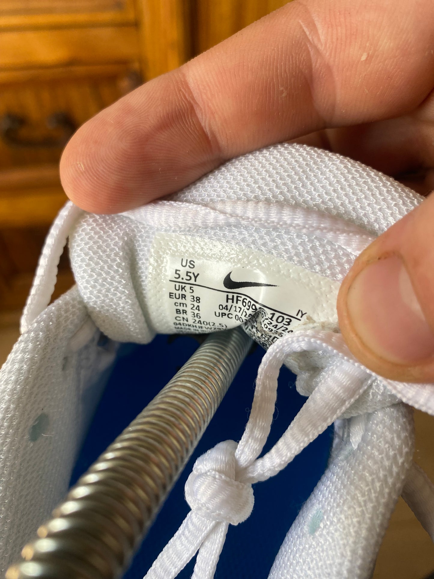 NIKE AIR VOMERO 5 ‘PHOTO BLUE’ - UK 5