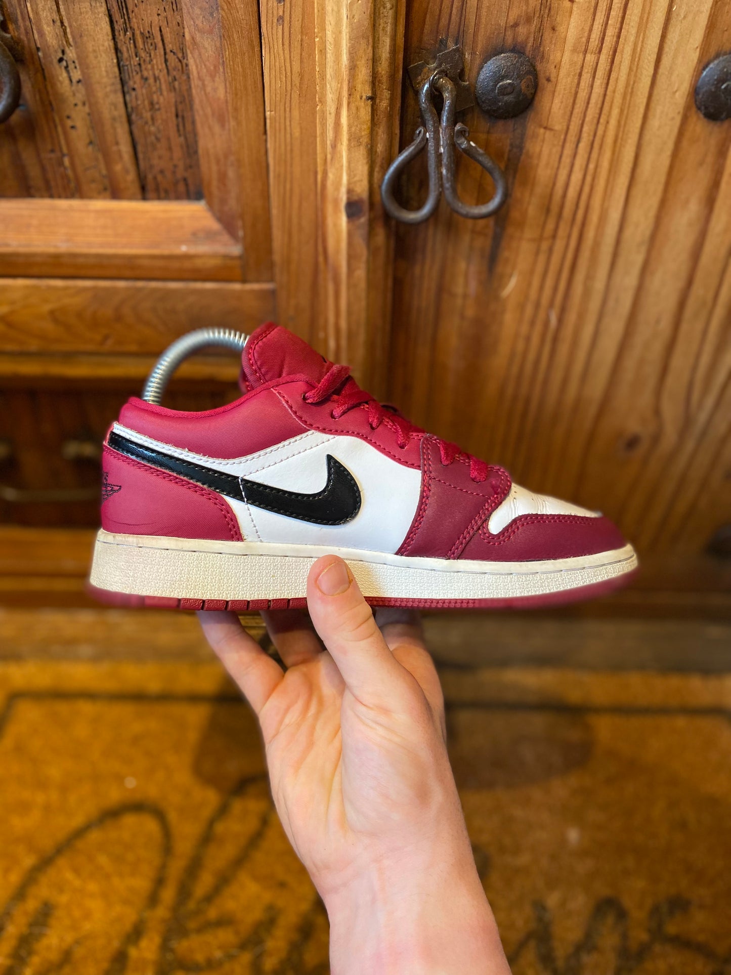 JORDAN 1 LOW ‘NOBLE RED’ - UK 5