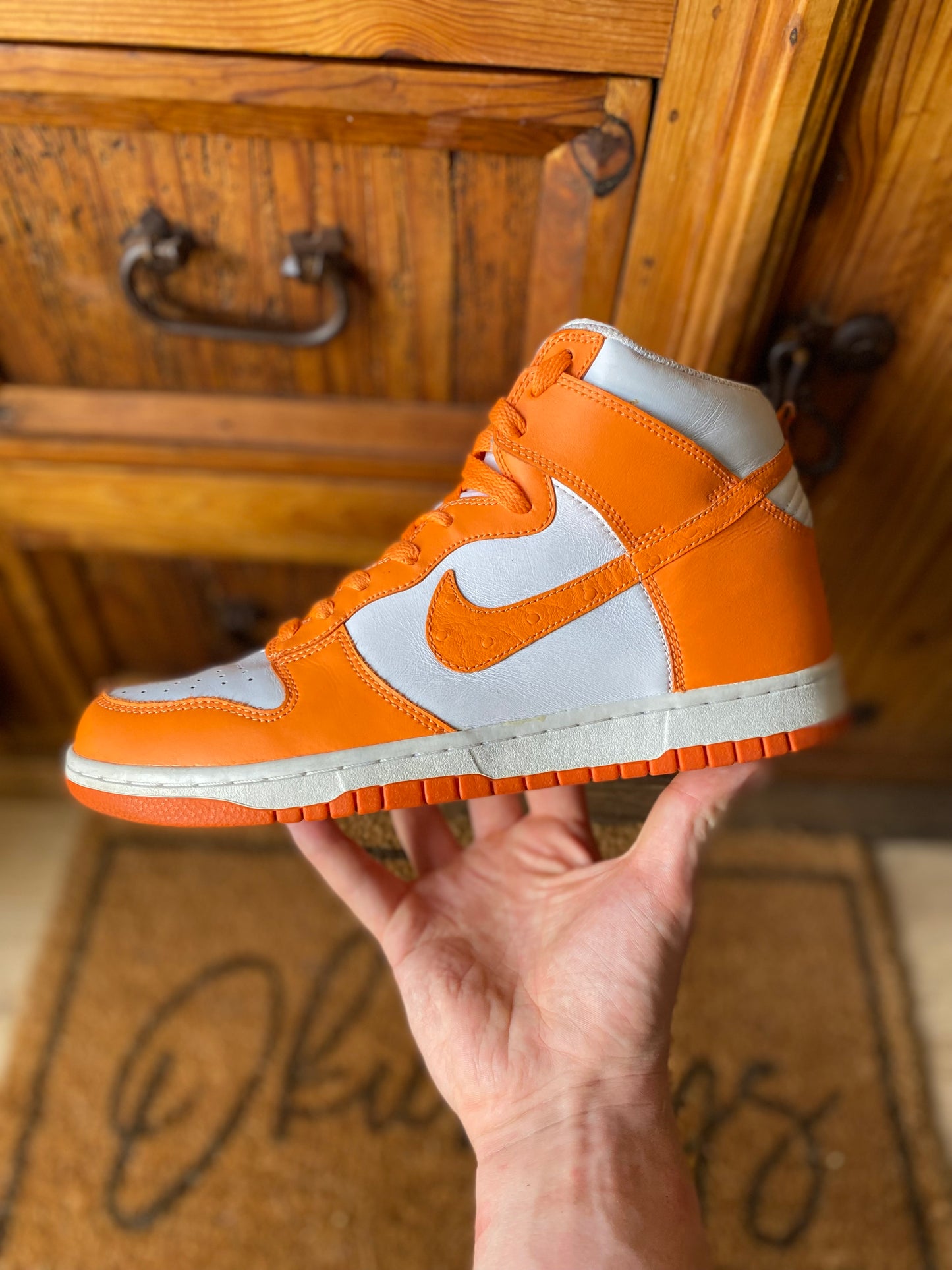 NIKE DUNK HIGH ‘MANDARIN’ 2011 - UK 8