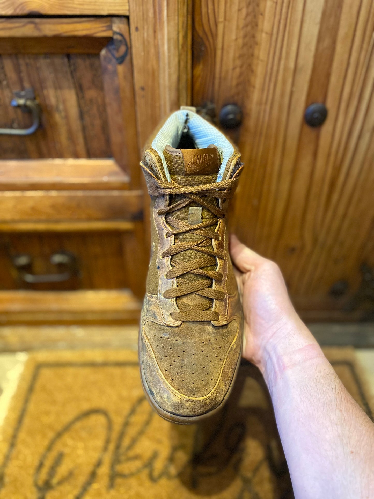 NIKE DUNK HIGH ‘SUPREME SPARK’ 2008 *RARE* - UK 8.5