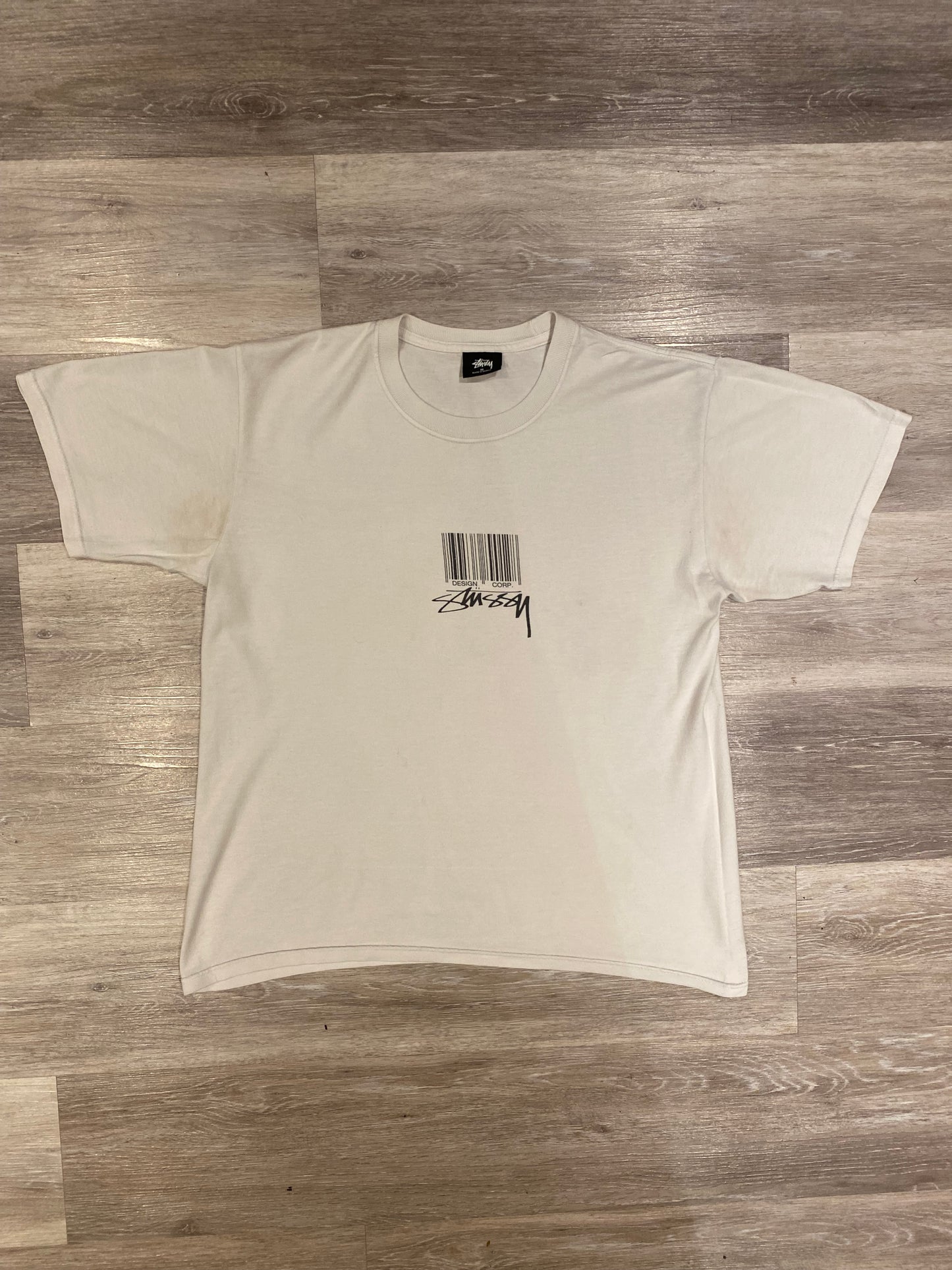 STÜSSY BARCODE TEE - M