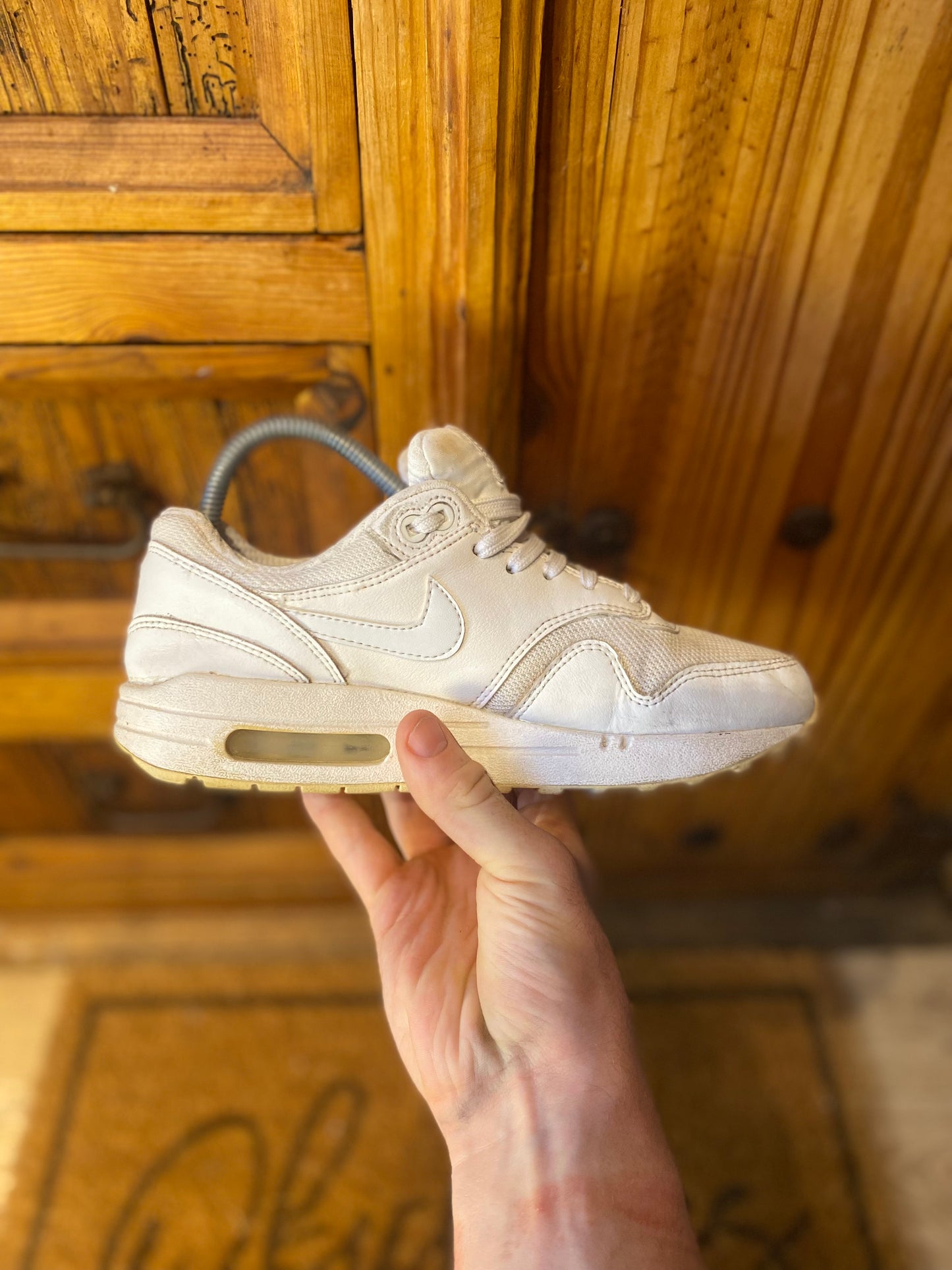 NIKE AIR MAX 1 ‘ALL WHITE’ - UK 5.5