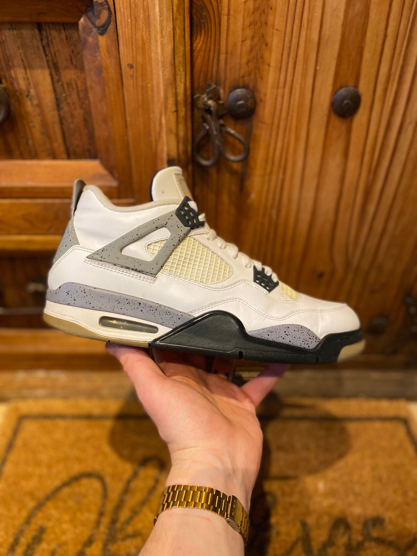 JORDAN 4 ‘WHITE CEMENT’ 2012 - UK 9.5