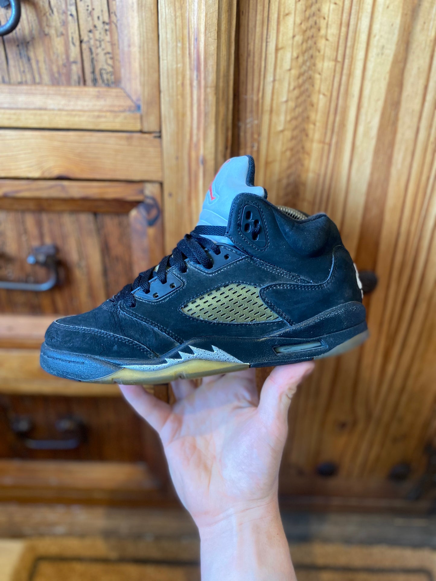 JORDAN 5 ‘BLACK METALLIC’ - UK 6