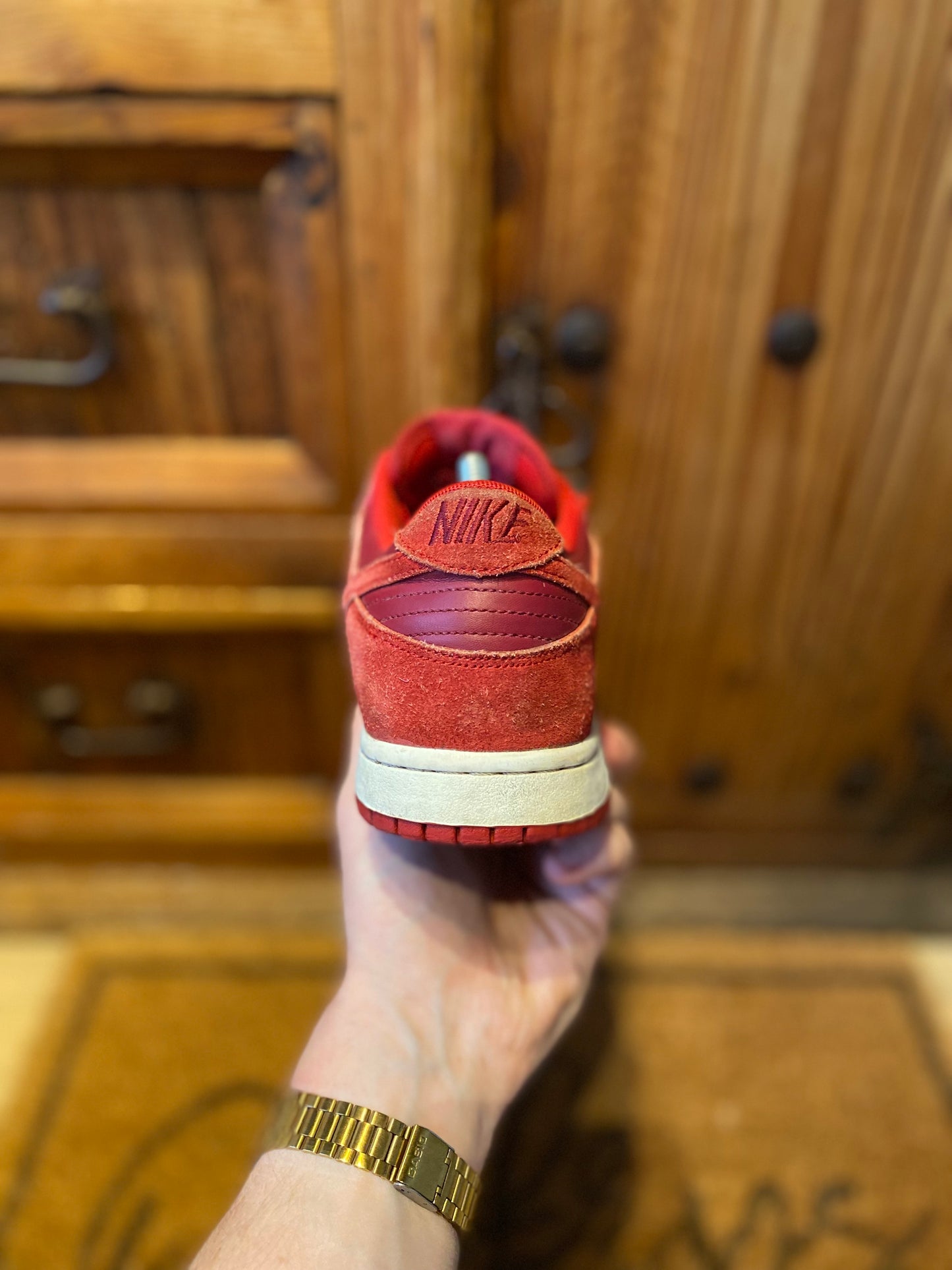 NIKE DUNK LOW ‘TEAM RED’ - UK 7.5