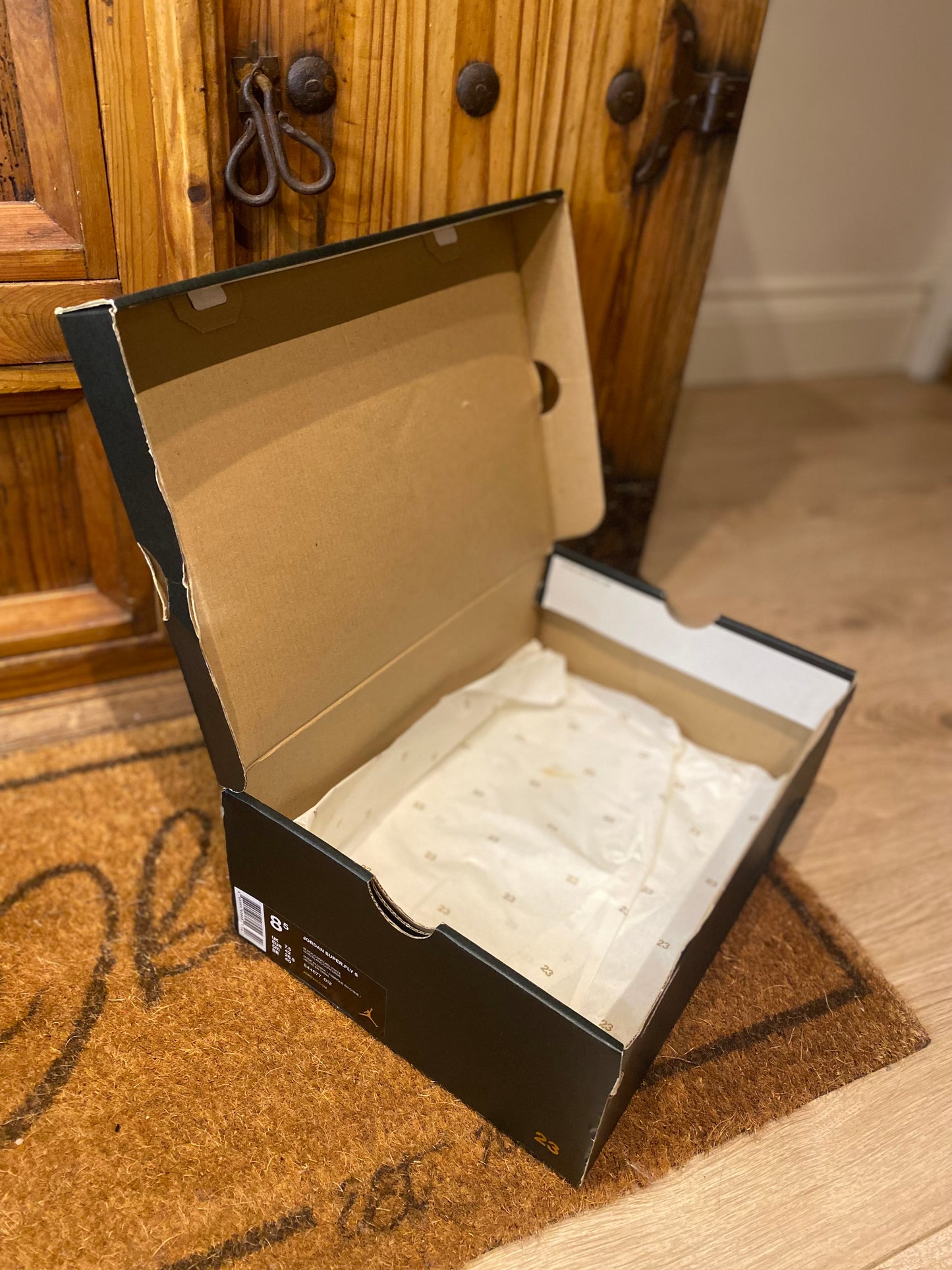 JORDAN SUPER FLY 5 ‘BLACK CONCORD WHITE’ - UK 7.5