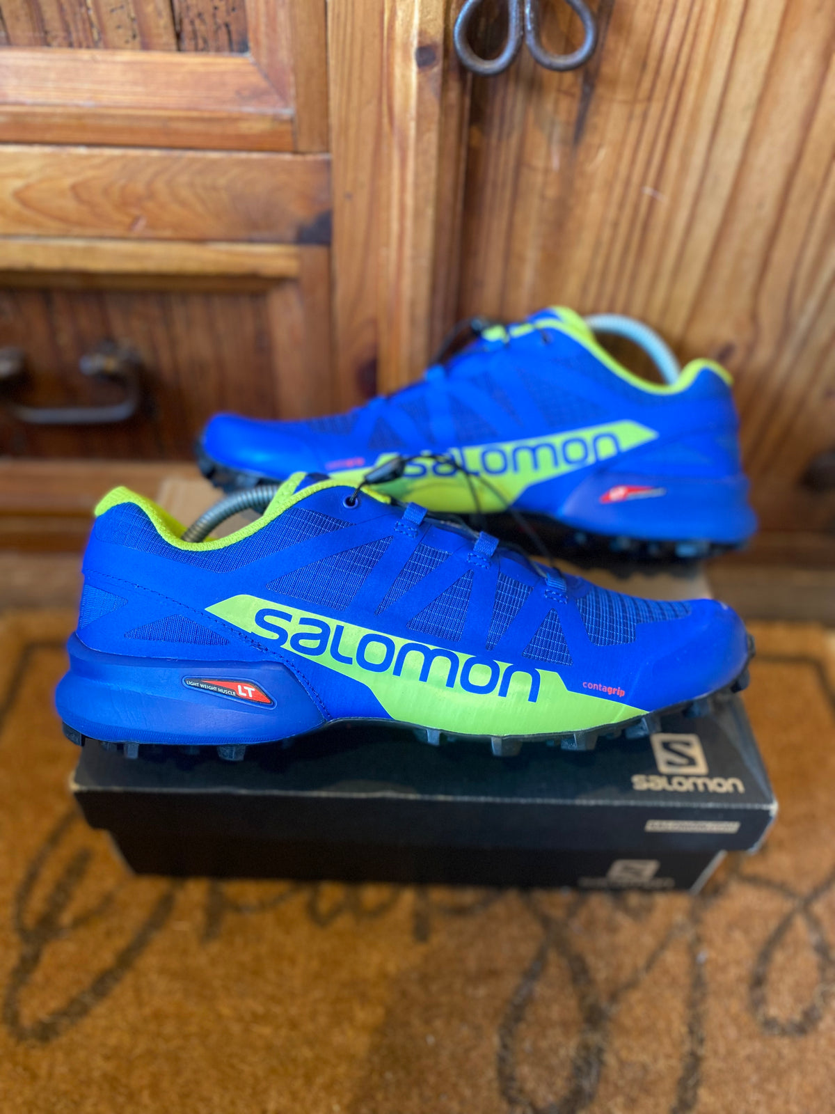 SALOMON SPEEDCROSS PRO 2 TRAIL RUNNING SHOES - UK 9.5