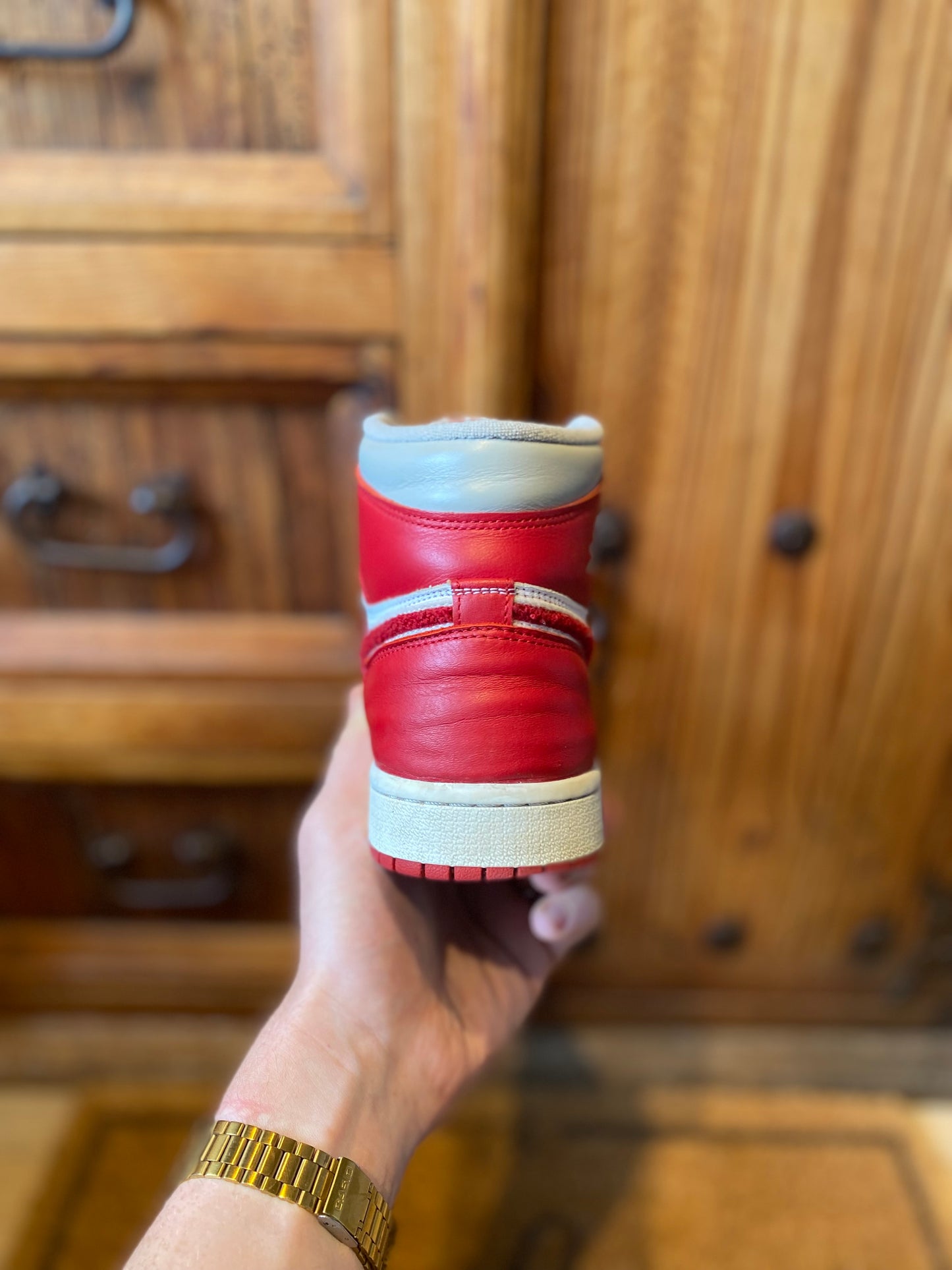 JORDAN 1 HIGH ‘VARSITY RED’ - UK 5.5