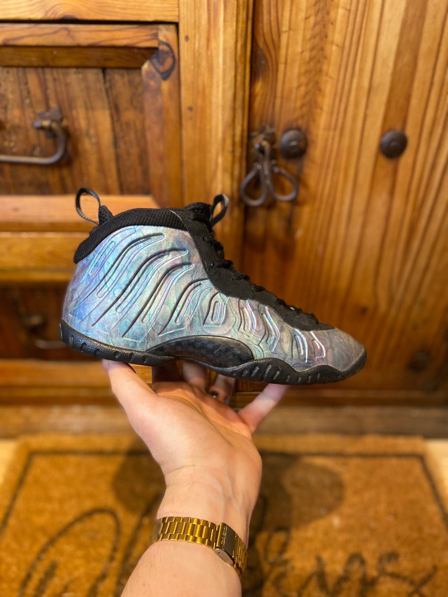 NIKE AIR FOAMPOSITE ONE ‘ABALONE’ - UK 5.5