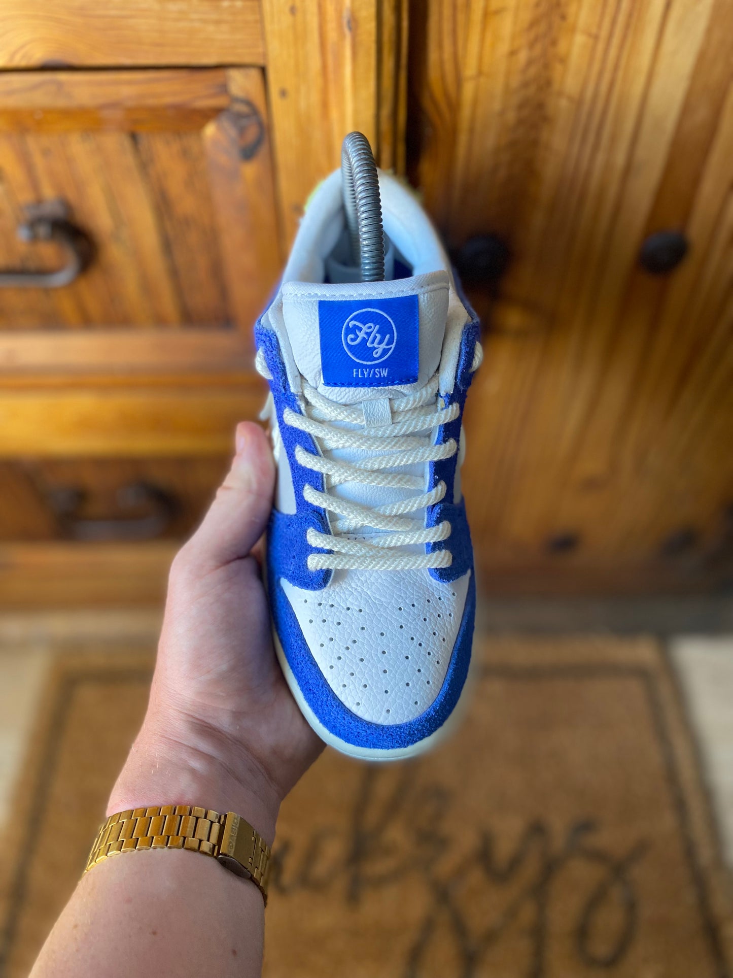 NIKE SB DUNK LOW ‘FLY STREETWEAR GARDENIA’ - UK 3.5