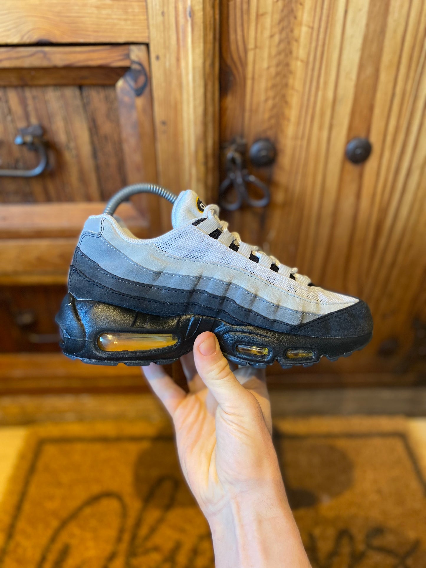 NIKE AIR MAX 95 ‘BLACK LASER ORANGE’ - UK 5