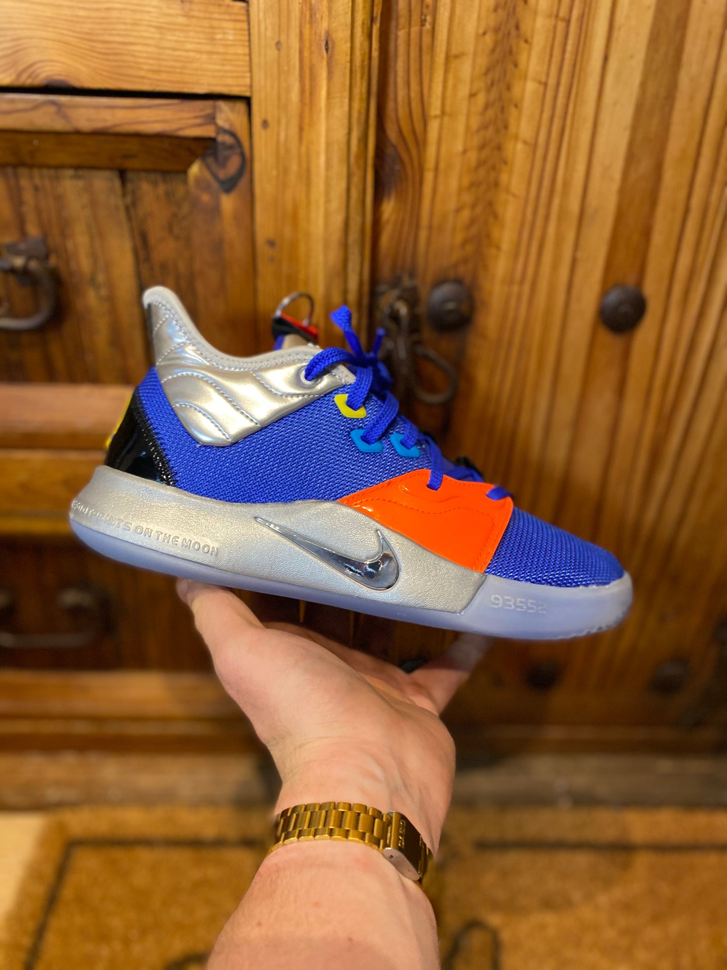 NIKE X NASA PAUL GEORGE 3 ‘APOLLO 14’ - DS - UK 7