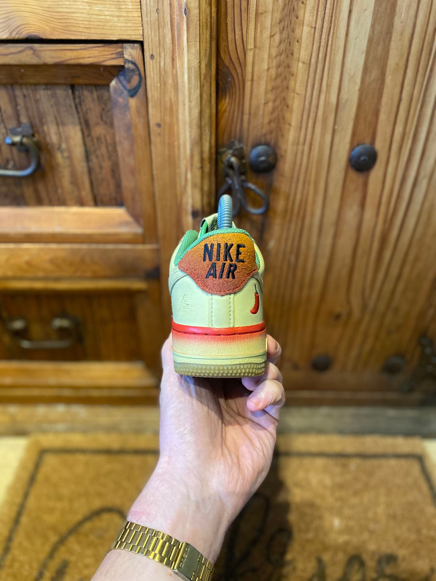 NIKE AIR FORCE 1 ‘CHILLI PEPPER’ - UK 4