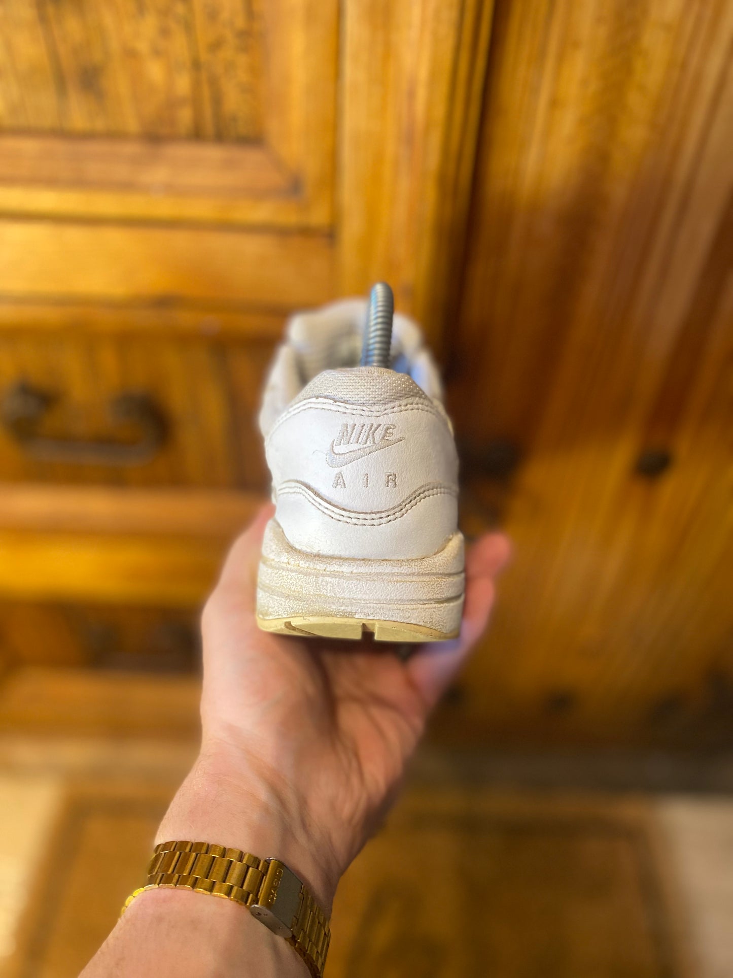 NIKE AIR MAX 1 ‘ALL WHITE’ - UK 5.5