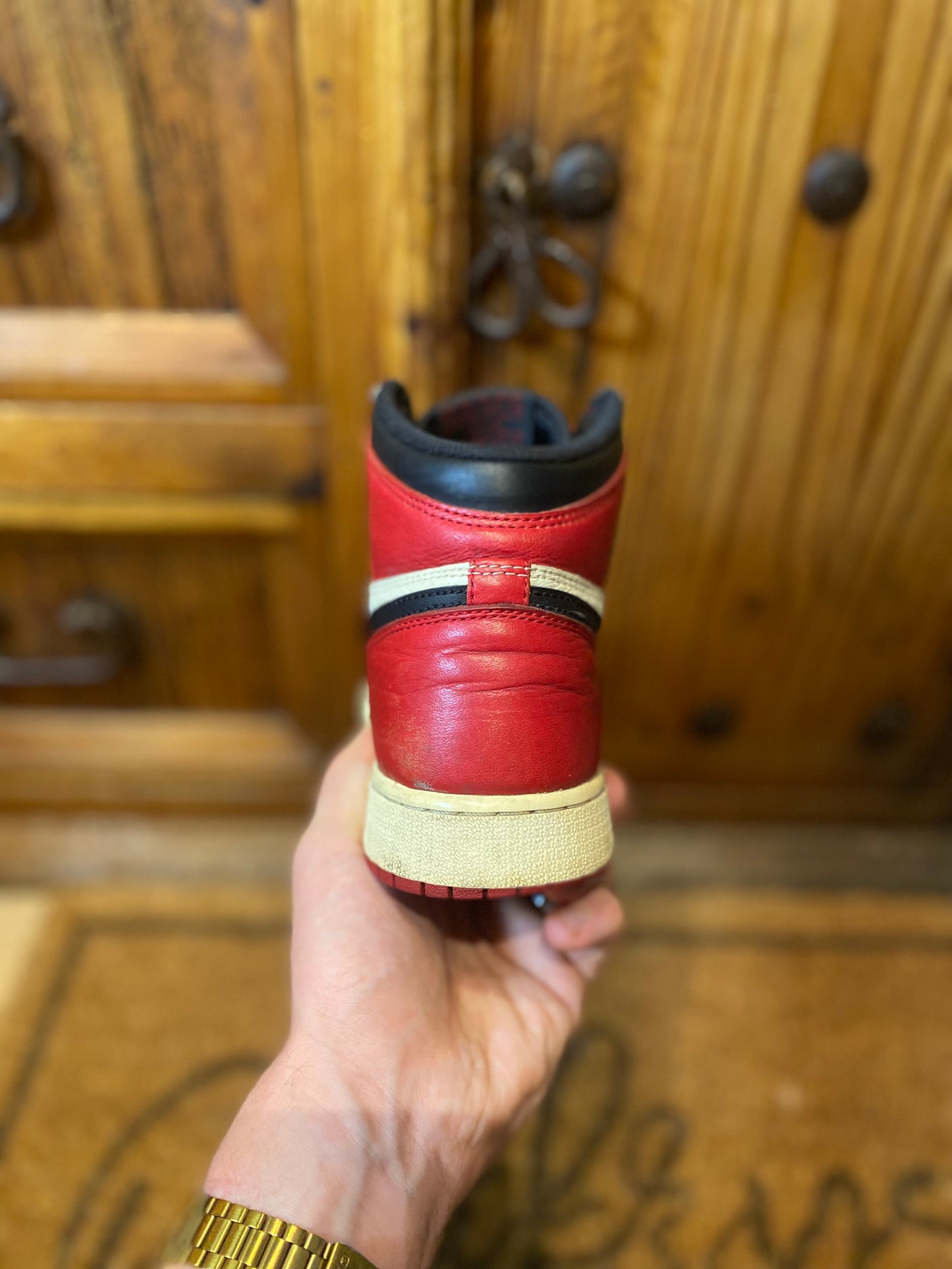 JORDAN 1 HIGH ‘BRED TOE’ - UK 6