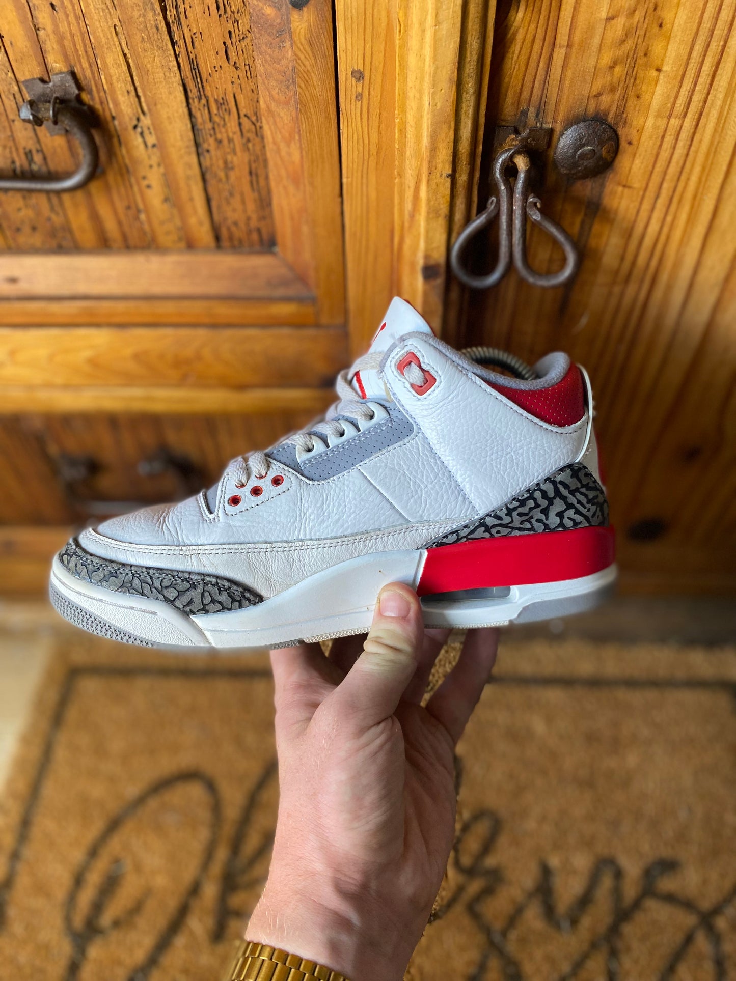 JORDAN 3 ‘FIRE RED’ - UK 6