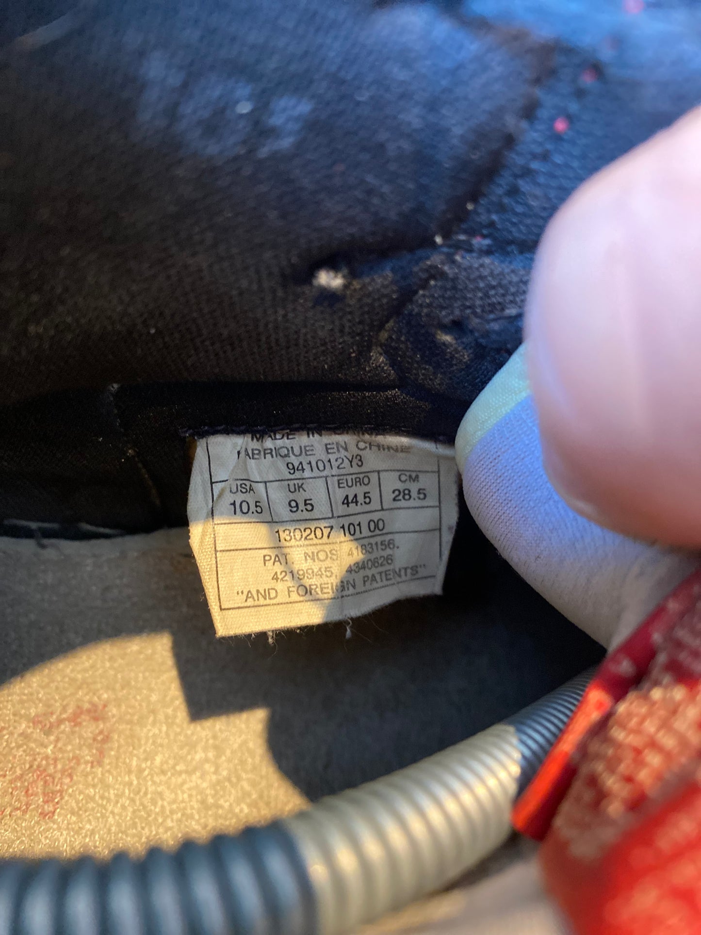 JORDAN 1 HIGH ‘CHICAGO’ - 1994 *RARE* - UK 9.5