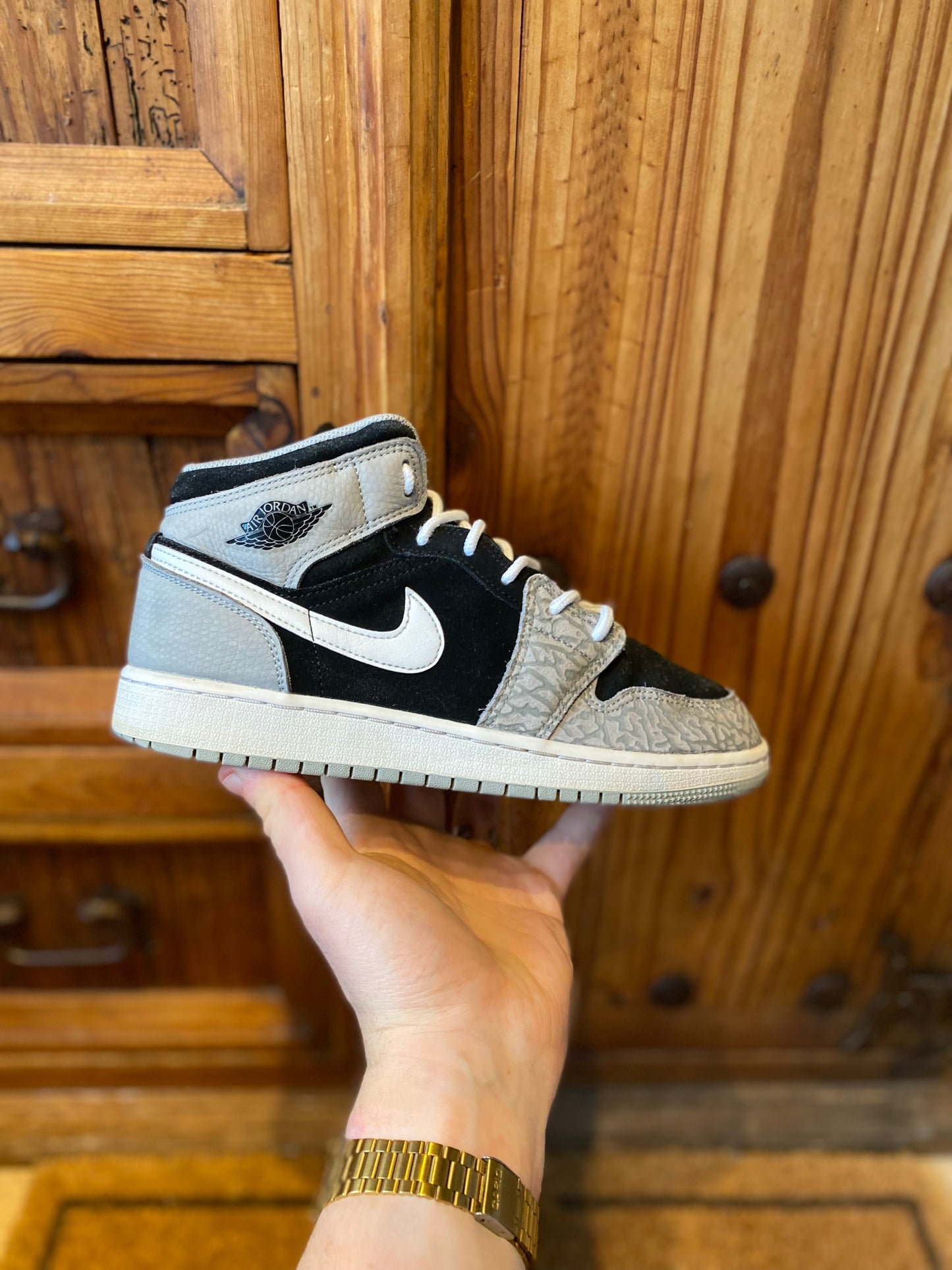 JORDAN 1 MID ‘ELEPHANT PRINT’ - UK 5.5