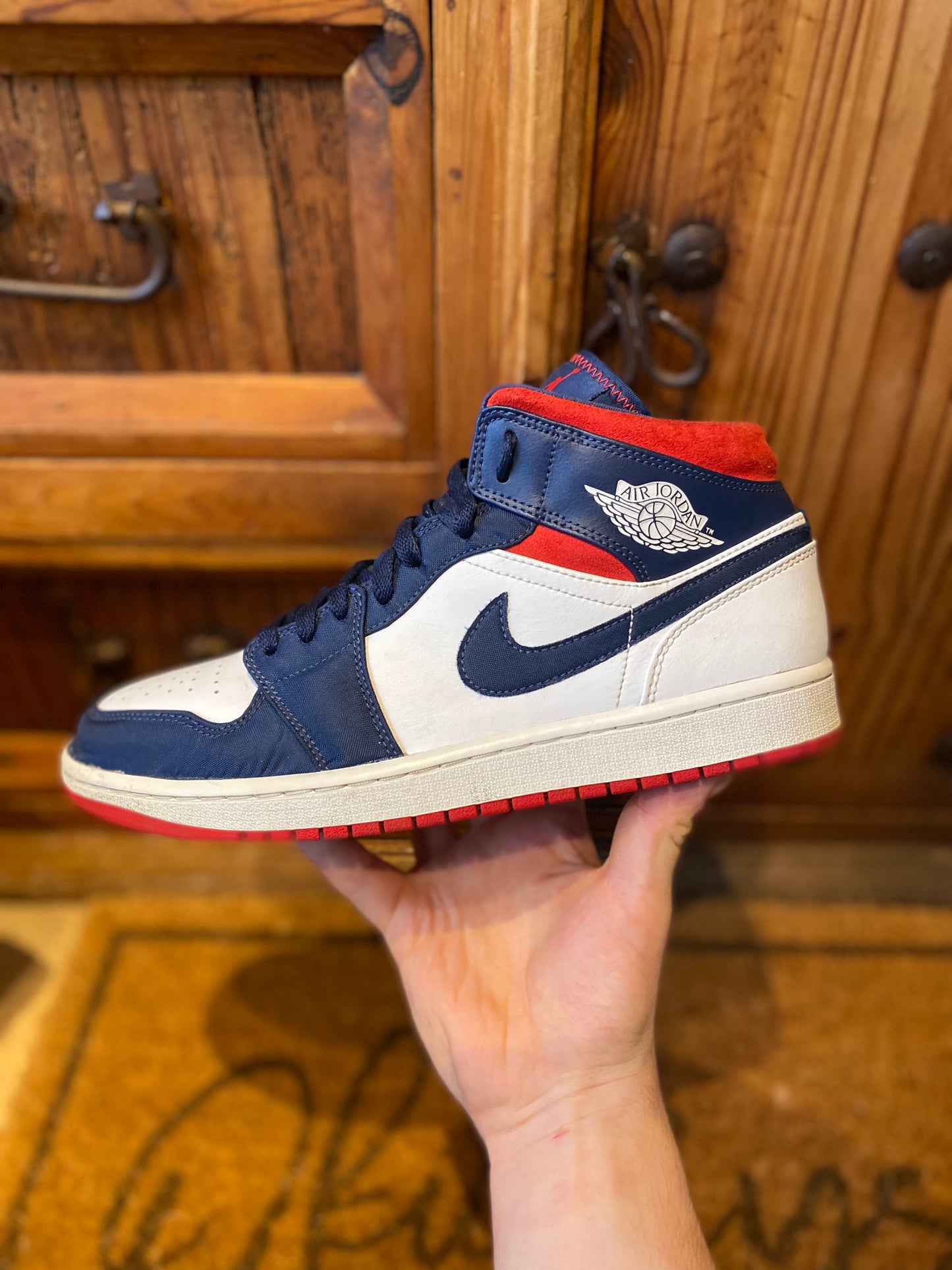 JORDAN 1 MID ‘USA’ - UK 9.5