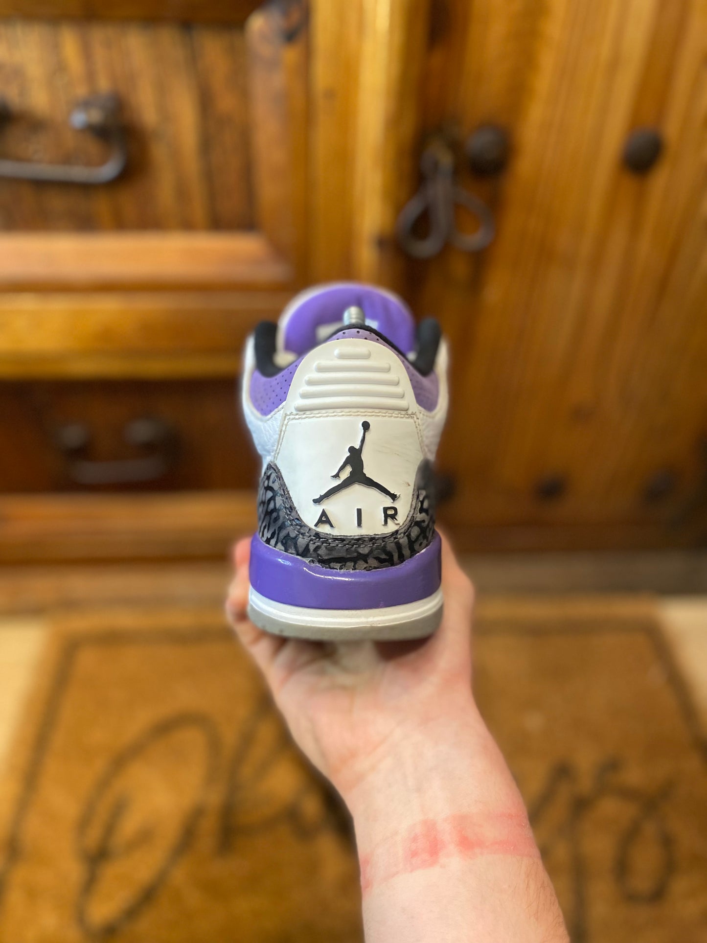 JORDAN 3 ‘DARK IRIS - UK 5.5