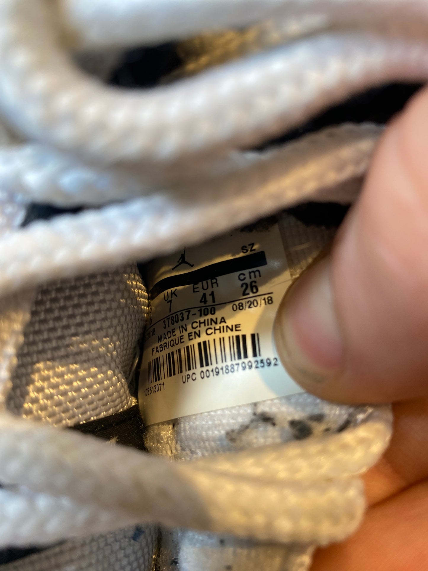 JORDAN 11 ‘CONCORD’ - UK 7