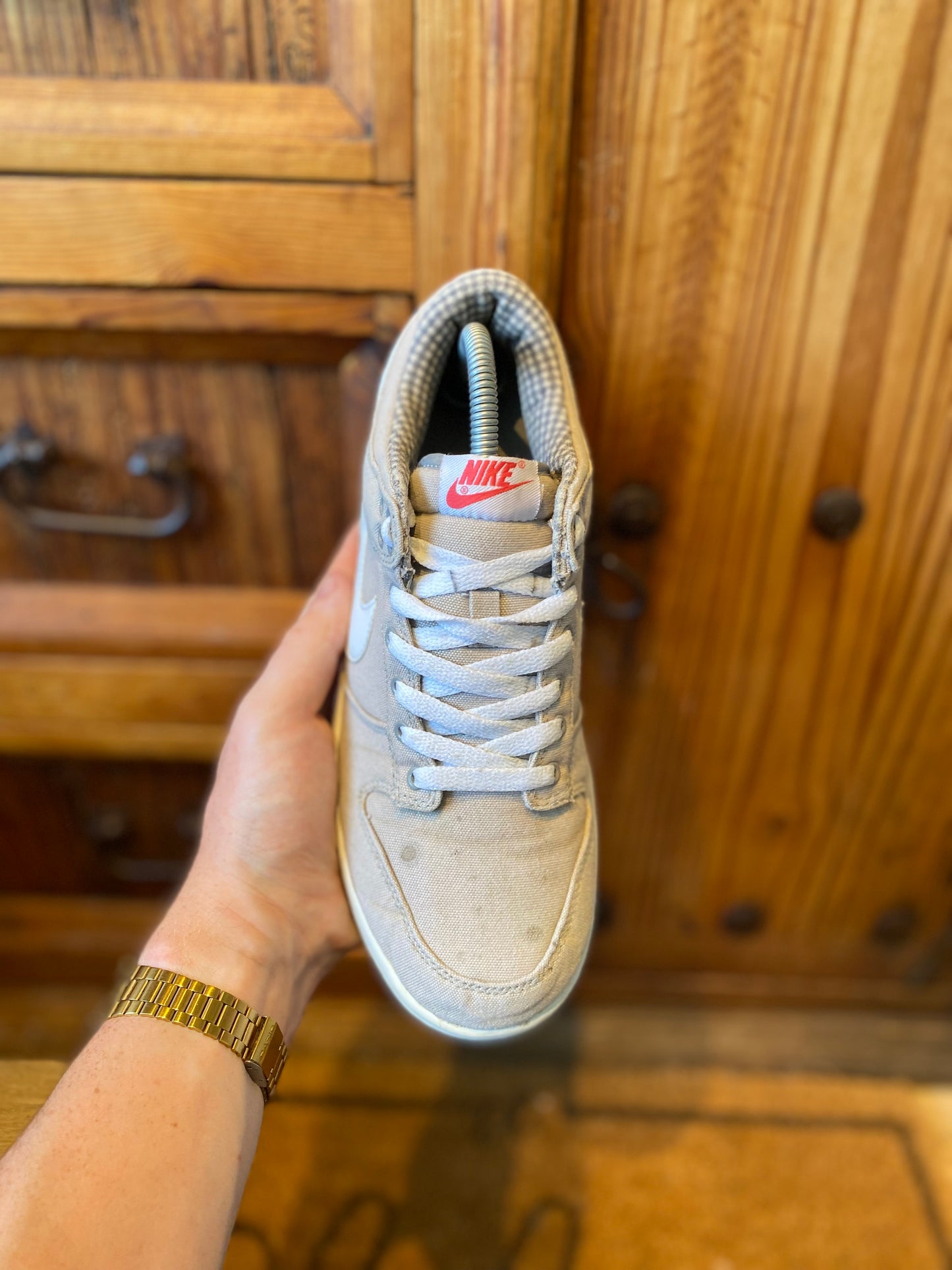 NIKE DUNK LOW ‘MEDIUM GREY’ 2009 *RARE* - UK 7