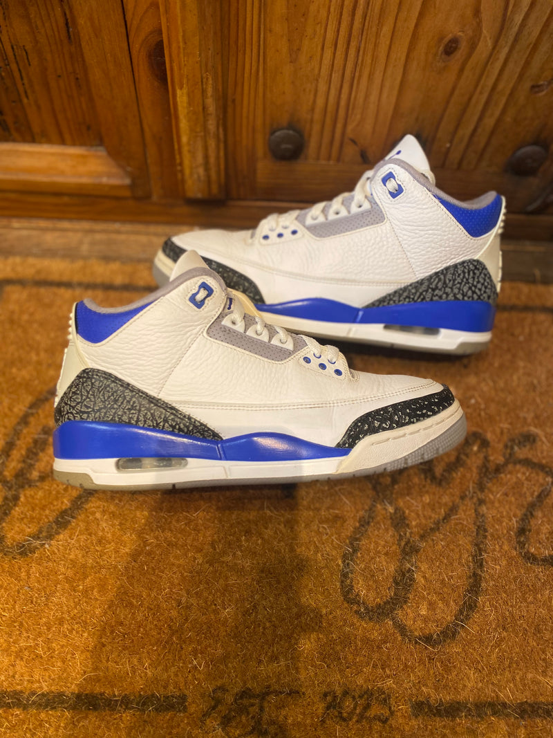 JORDAN 3 ‘RACER BLUE’ - UK 8