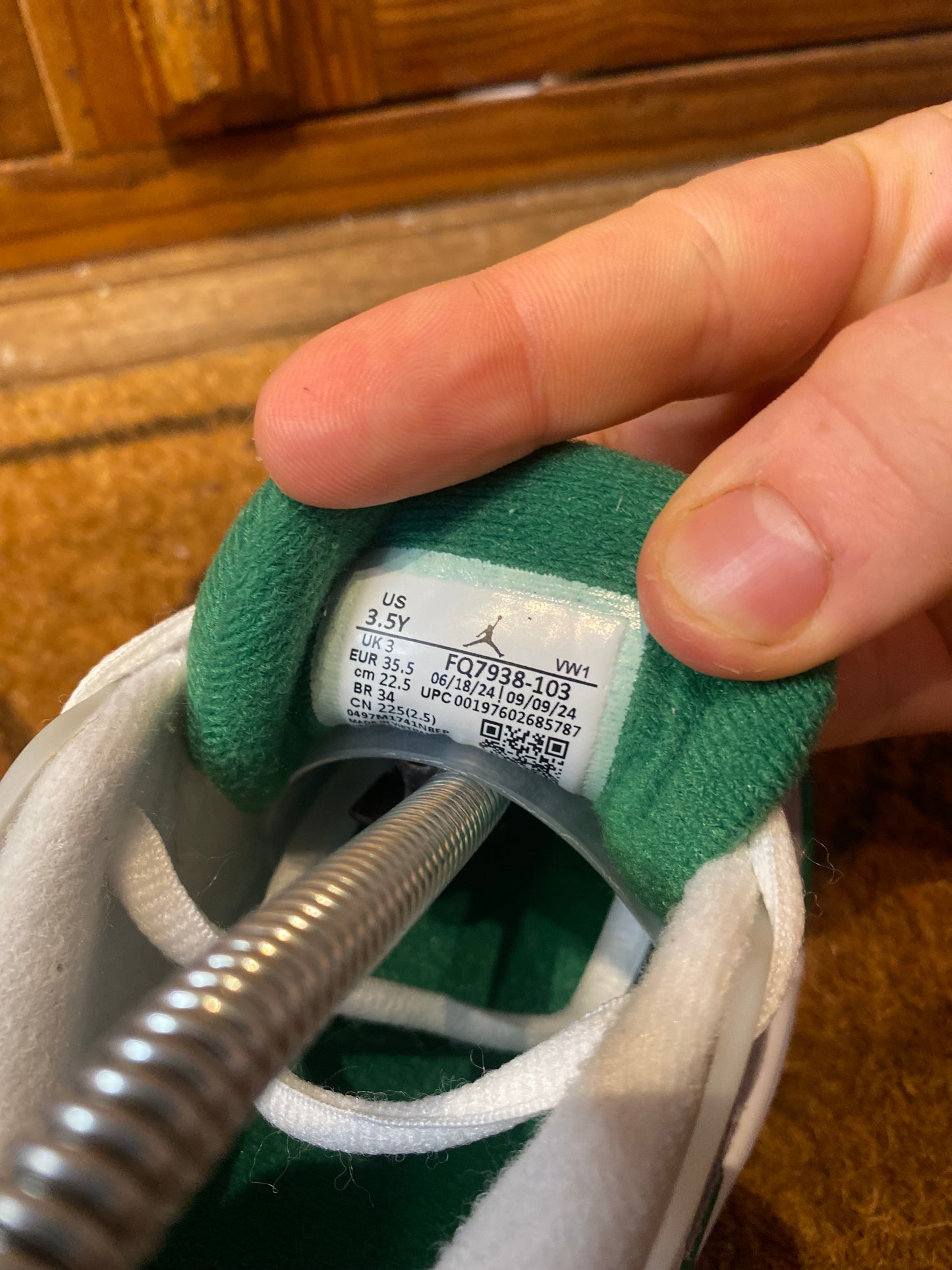 JORDAN 4 RM ‘PINE GREEN’ - UK 3